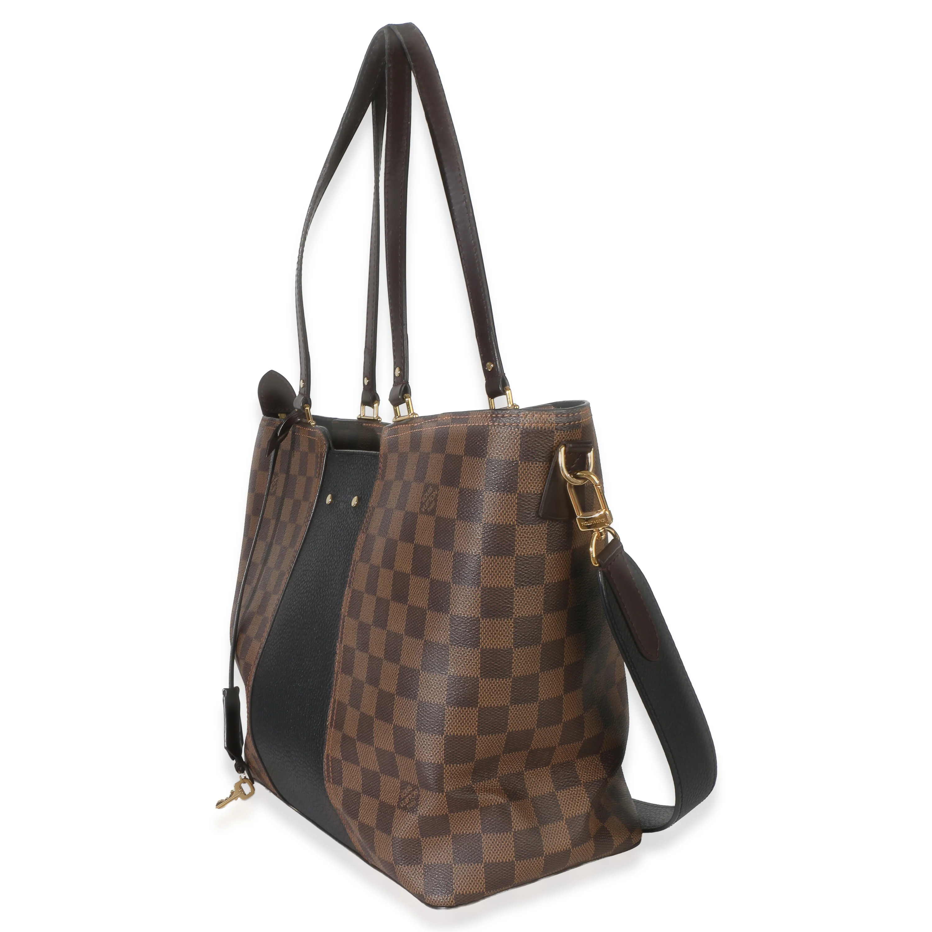 Canvas Damier Ebene Taurillon Jersey Tote - Image 2