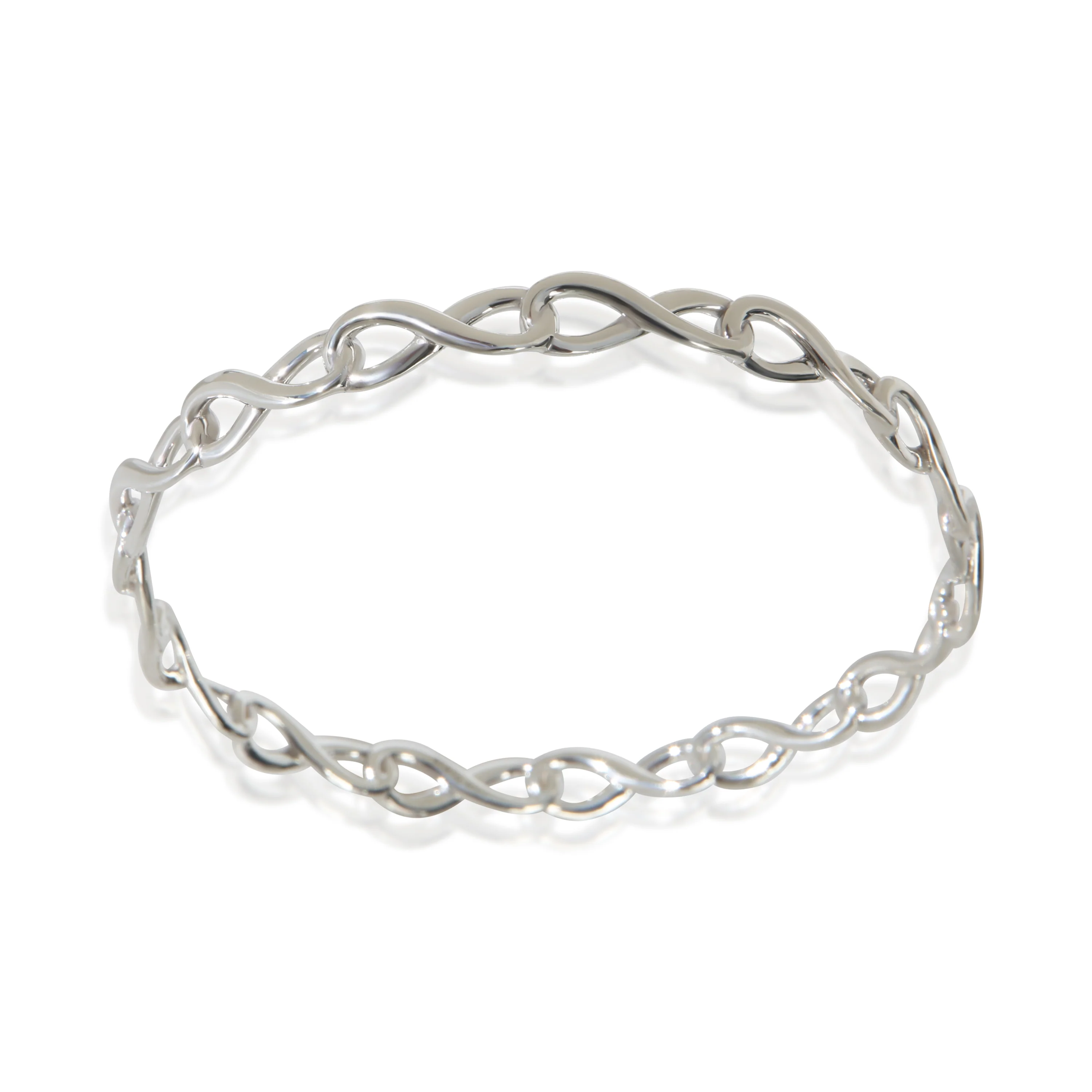 Sterling Silver Infinity Bracelet - Image 3