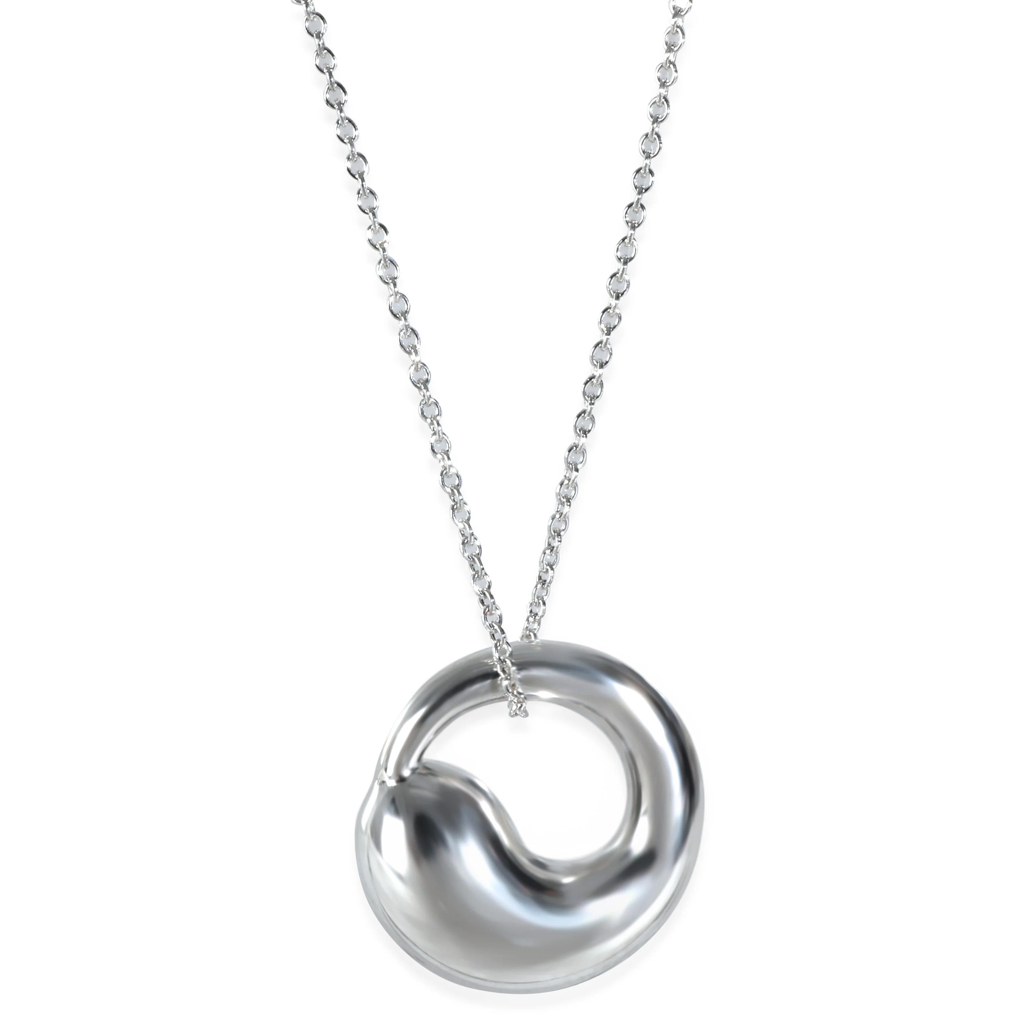 Sterling Silver Elsa Peretti Eternal Circle Pendant