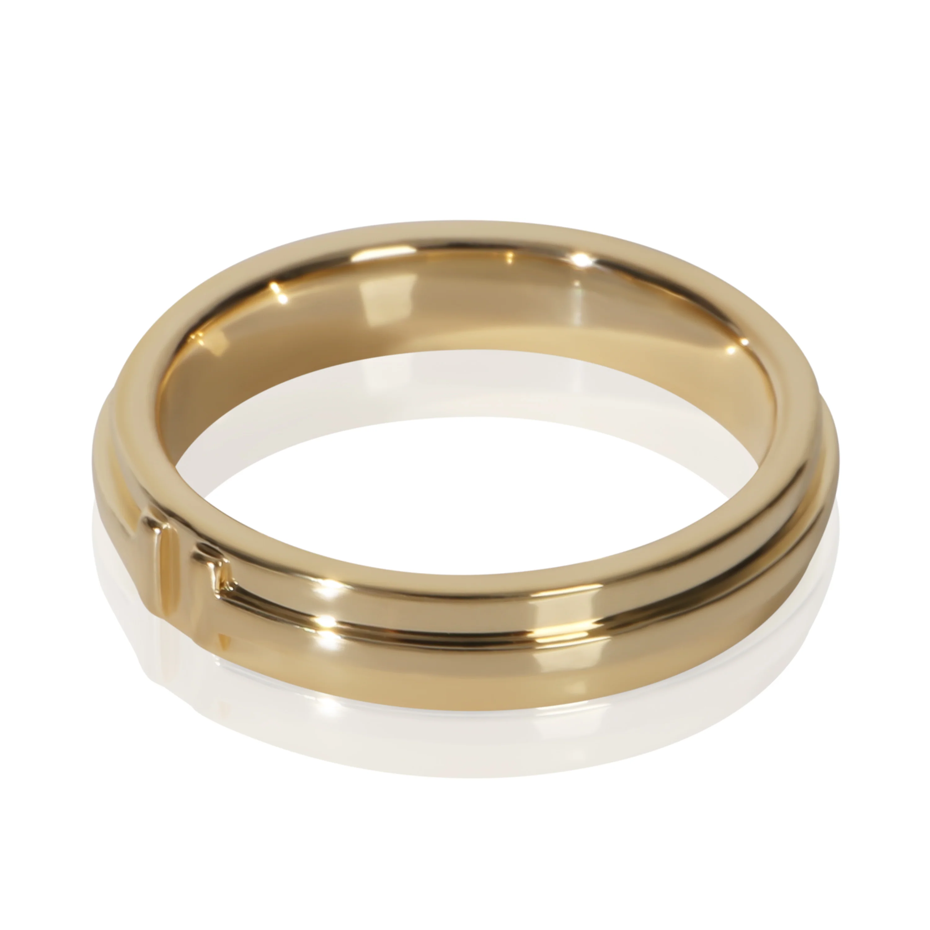 Yellow Gold  Tiffany T Narrow Ring - Image 4