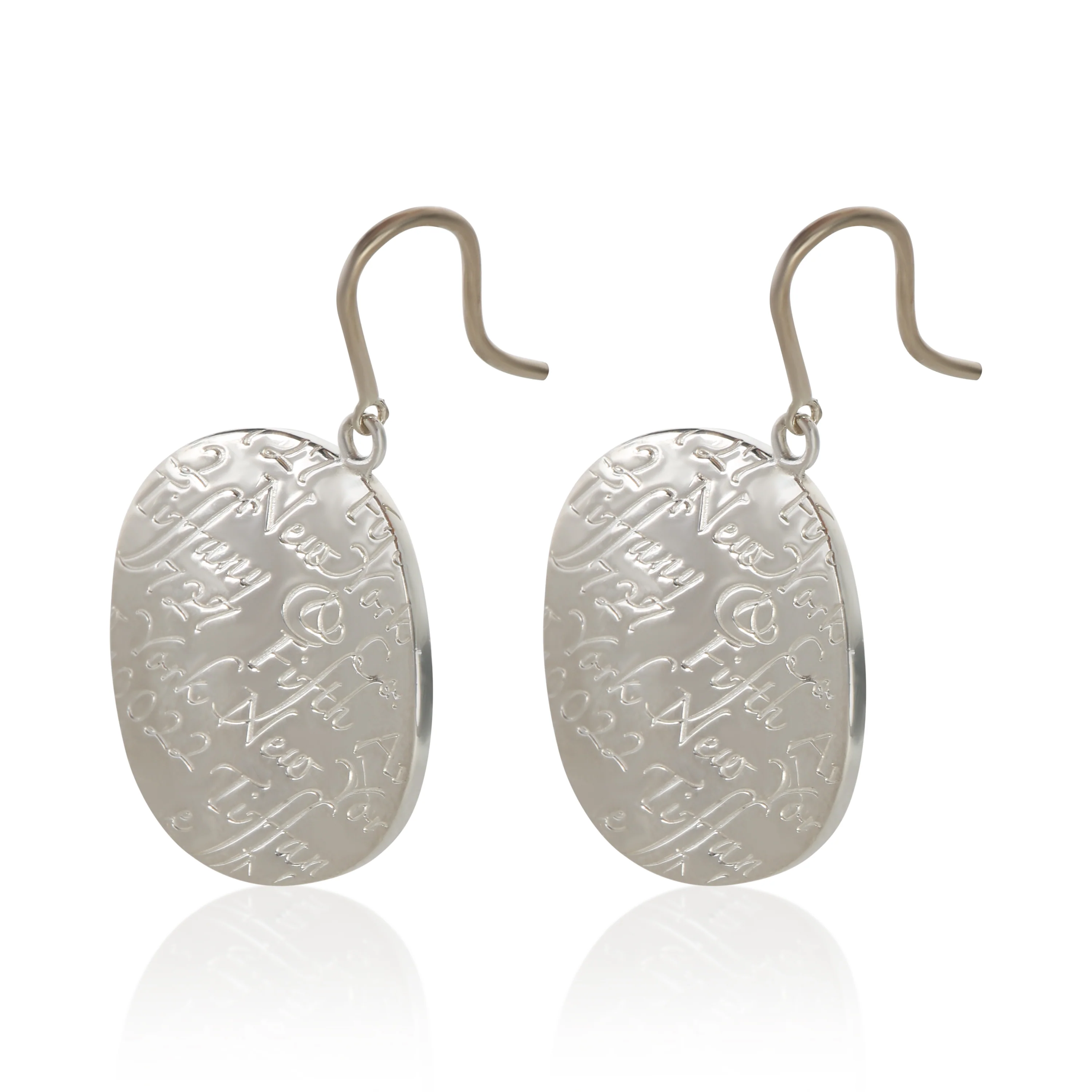 Sterling Silver  Notes Earrings - Image 2