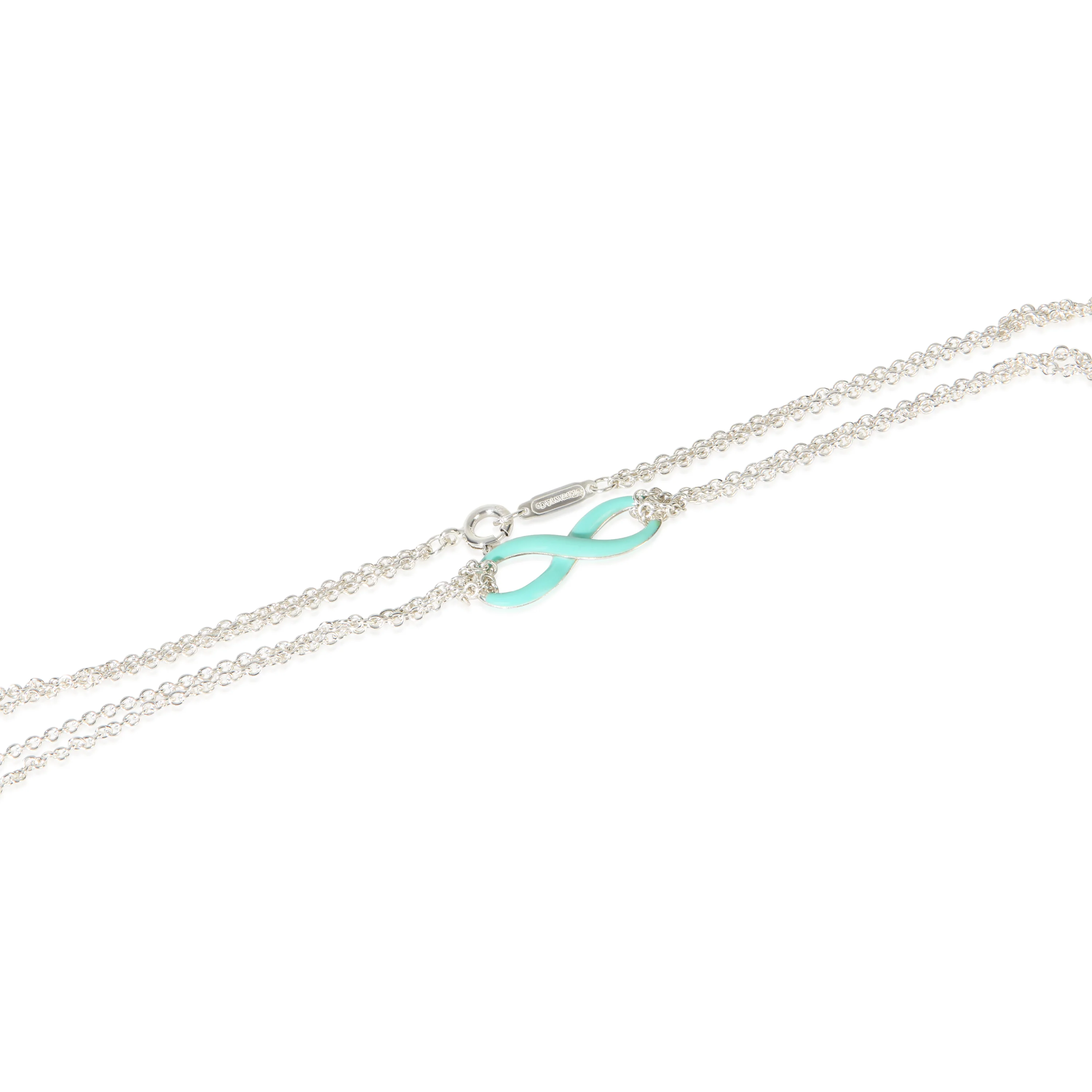 Sterling Silver  Infinity Necklace - Image 2