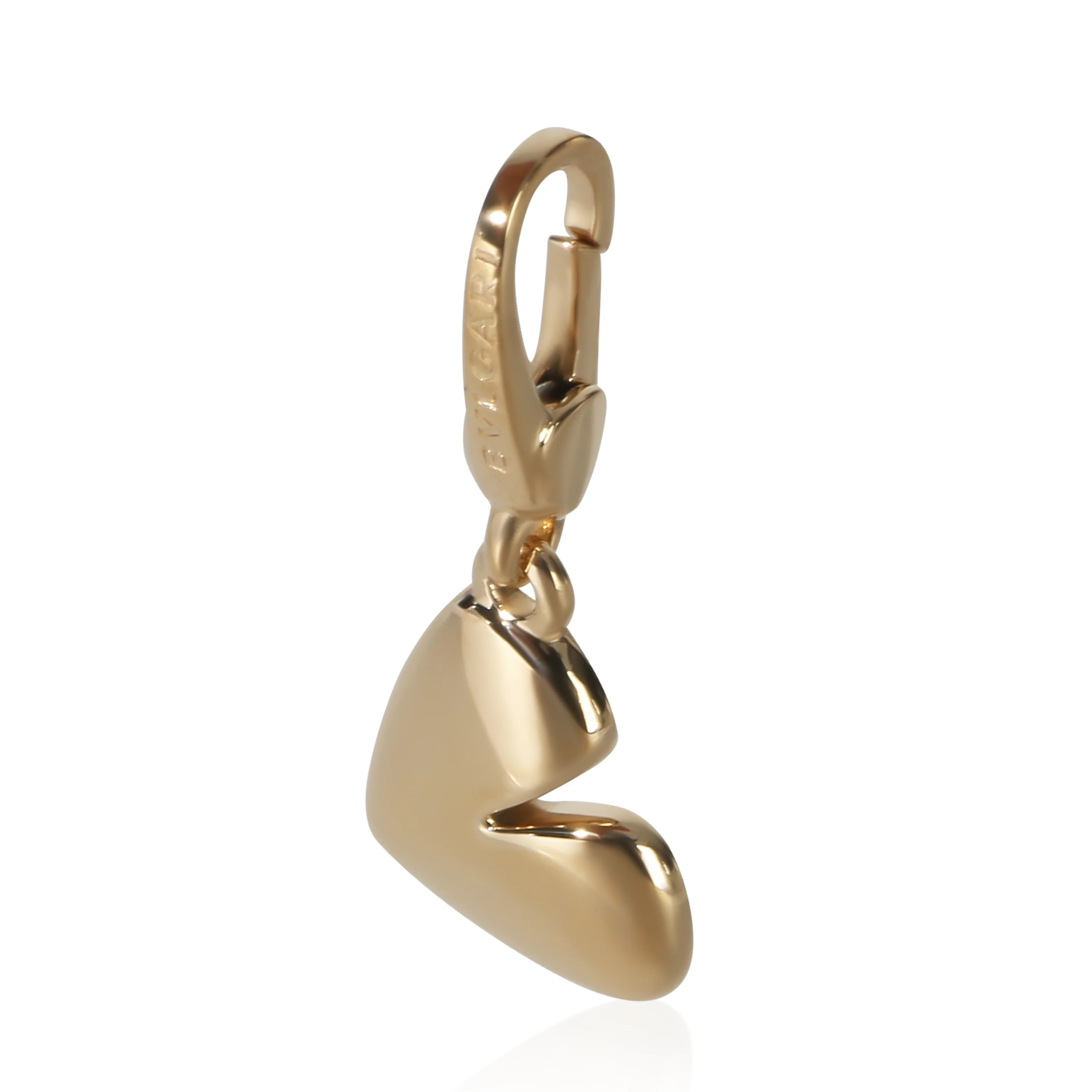 Yellow Gold  Cuore Heart Charm - Image 2