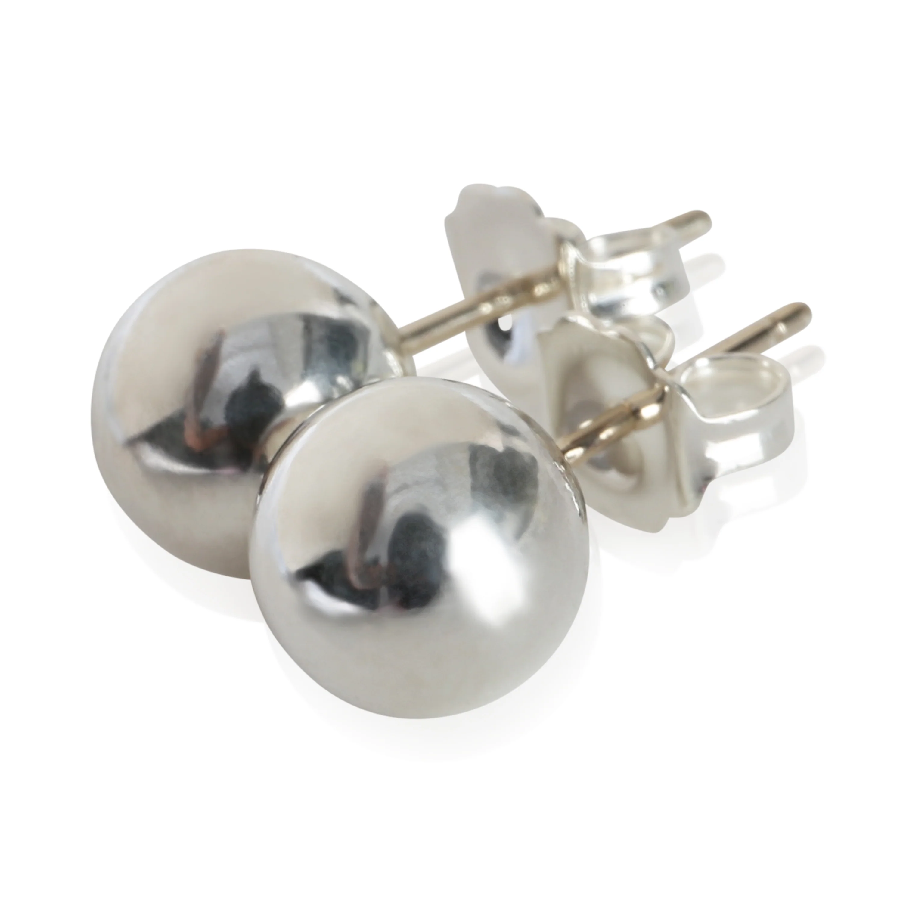 Sterling Silver HardWear Ball Earrings