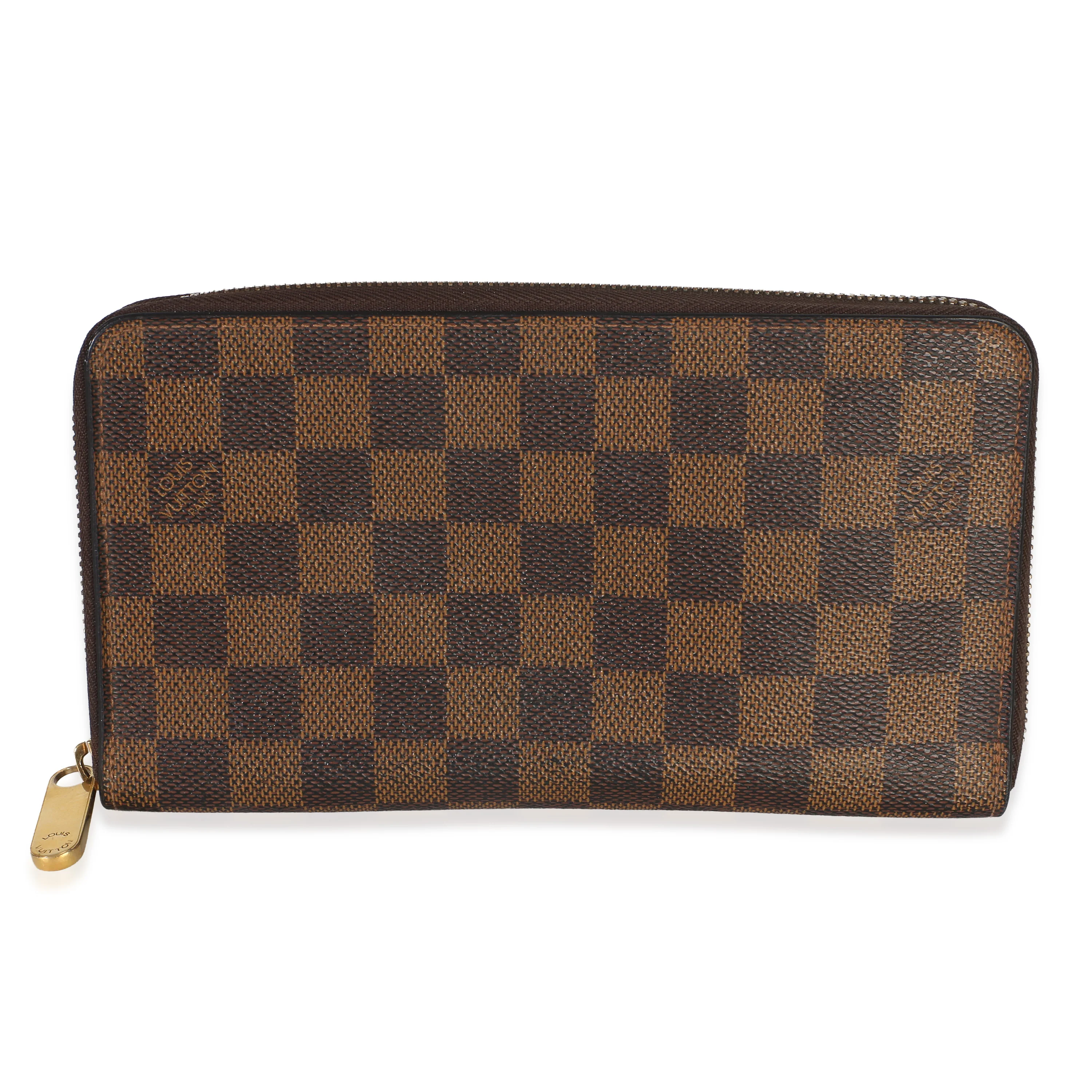 Damier Ebene Canvas Zippy Organizer Wallet