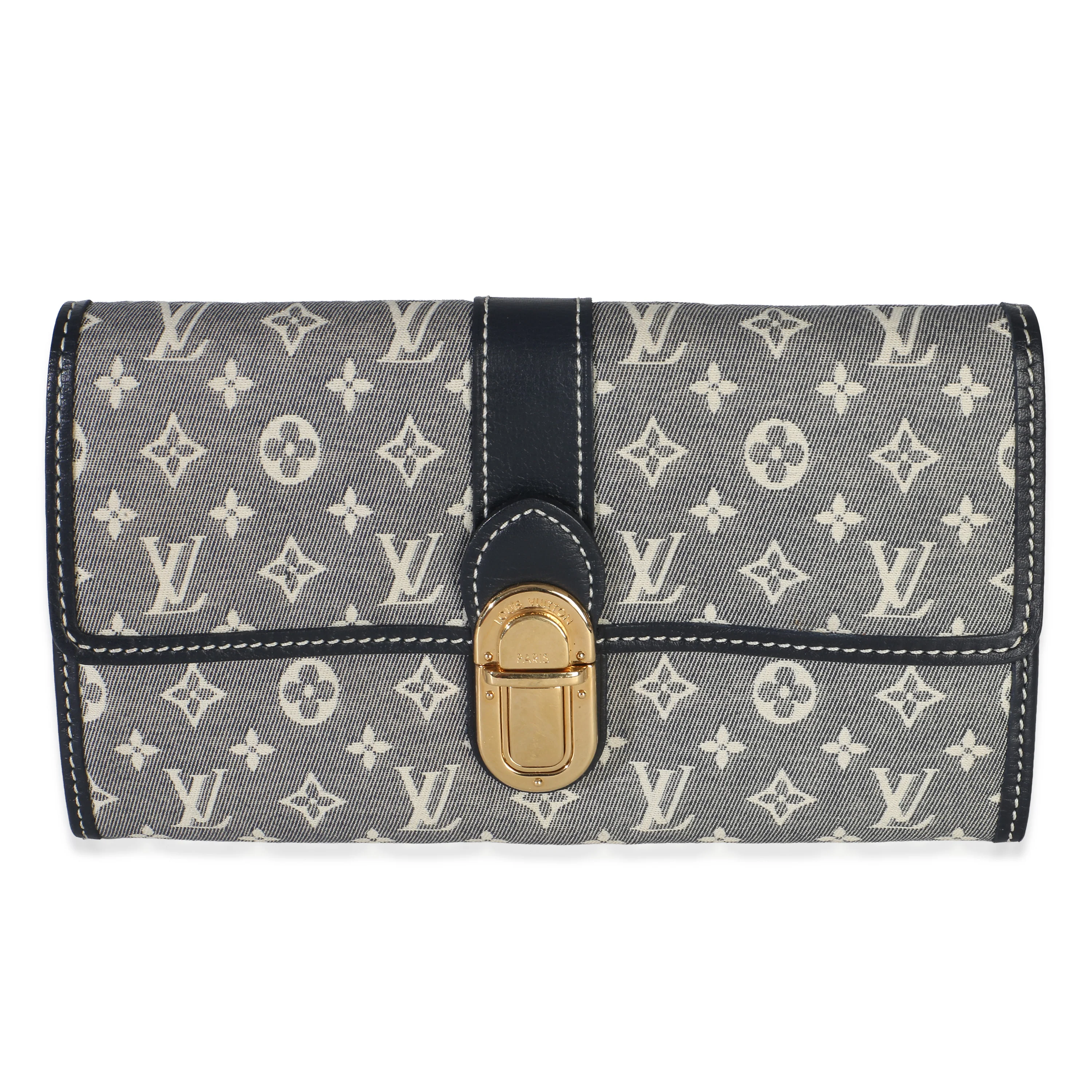 Encre Monogram Canvas Idylle Sarah Wallet