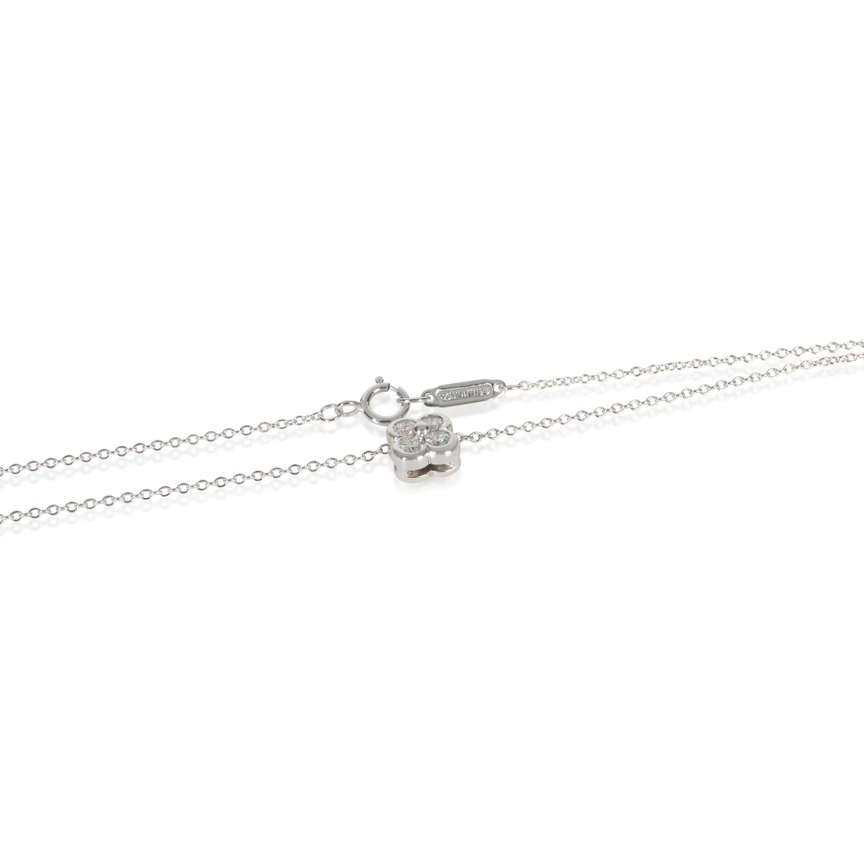 Sterling Silver Diamond Lace Pendant - Image 2