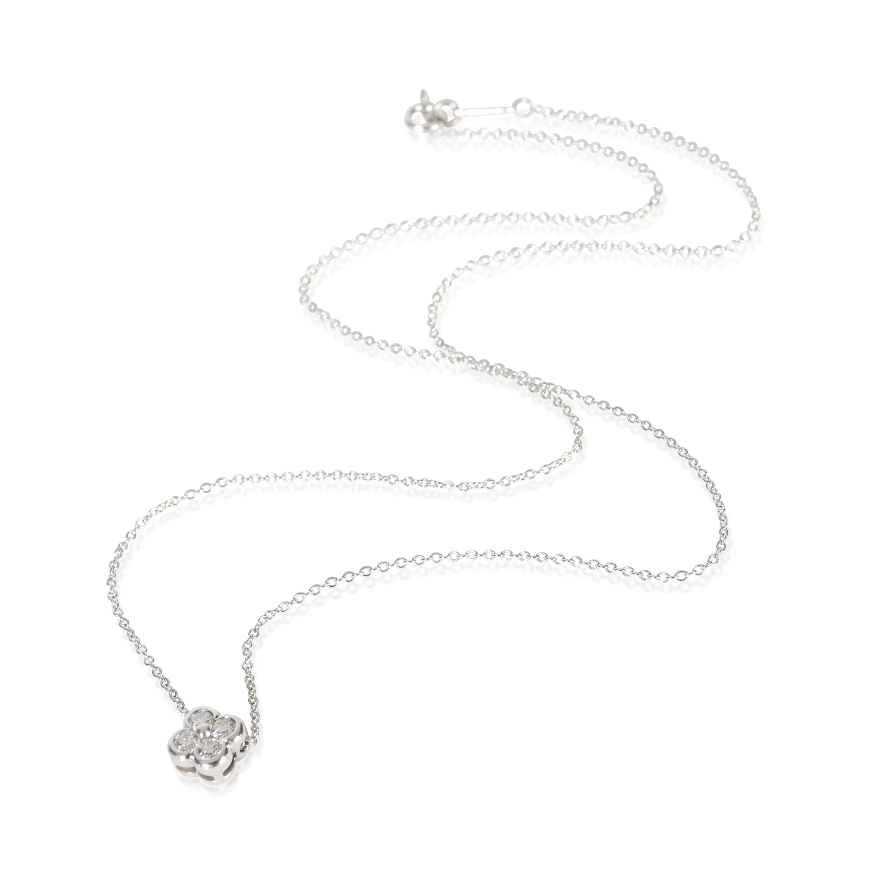 Sterling Silver Diamond Lace Pendant - Image 3