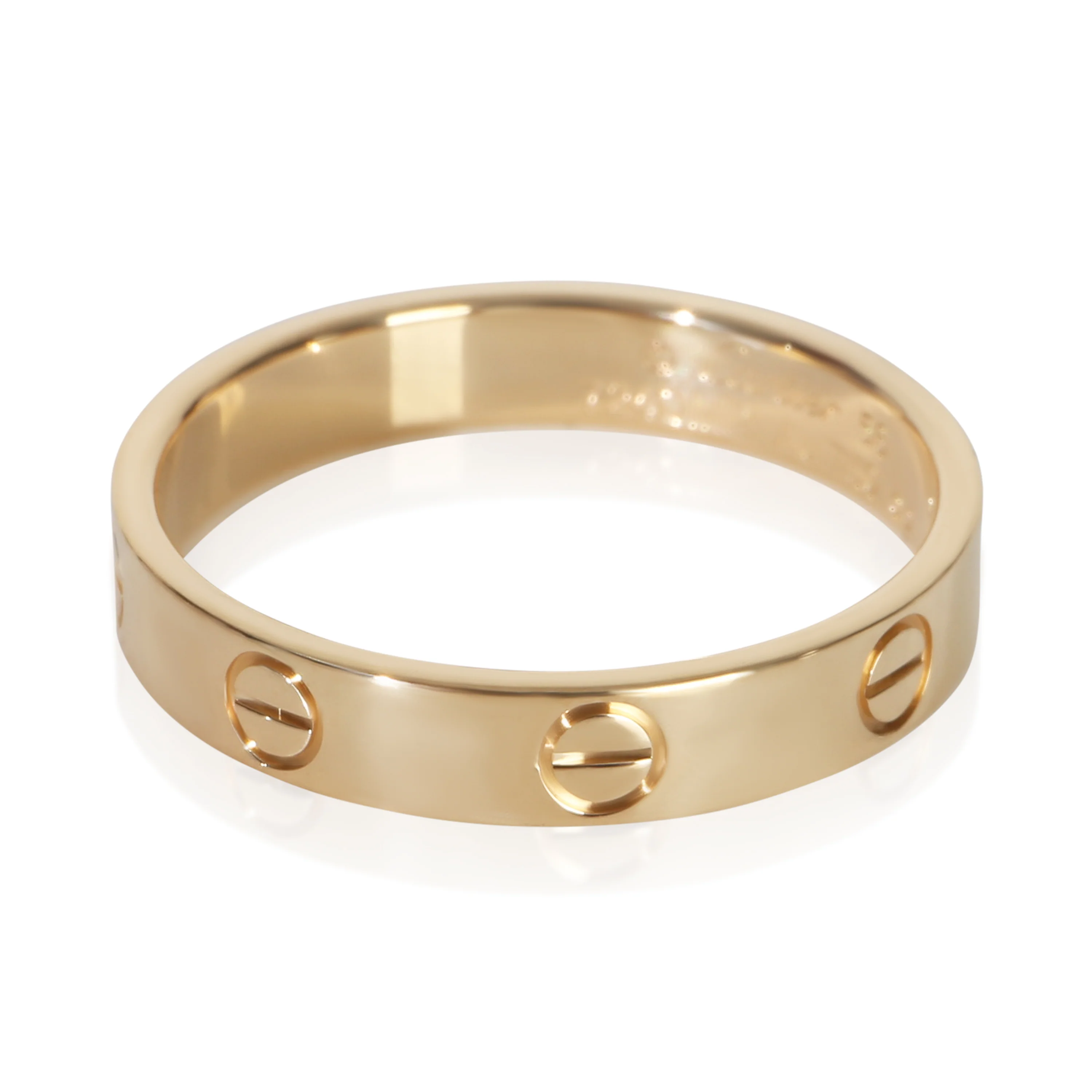Yellow Gold Small Model Love Ring - Image 2
