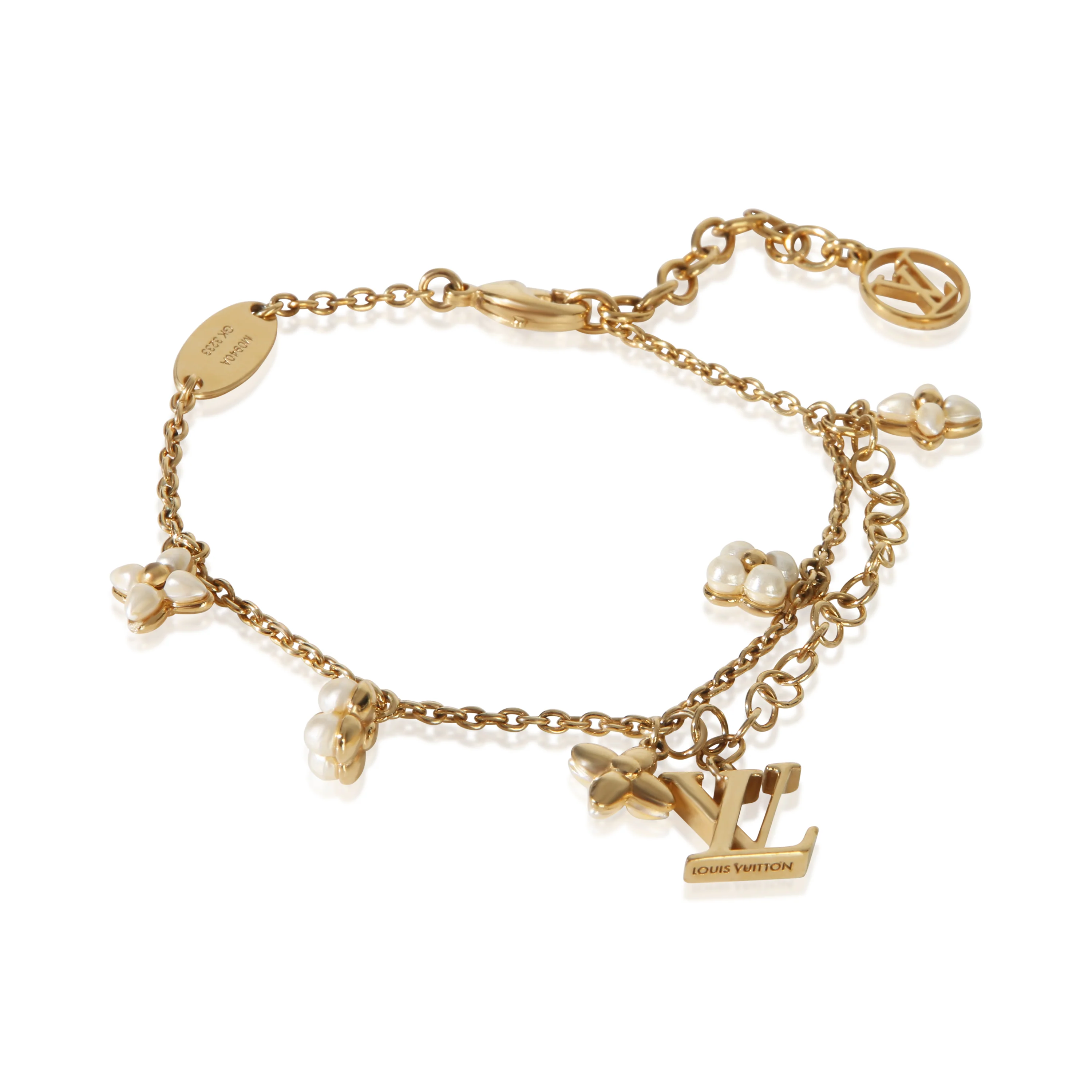 Gold-Plated Floragram Bracelet