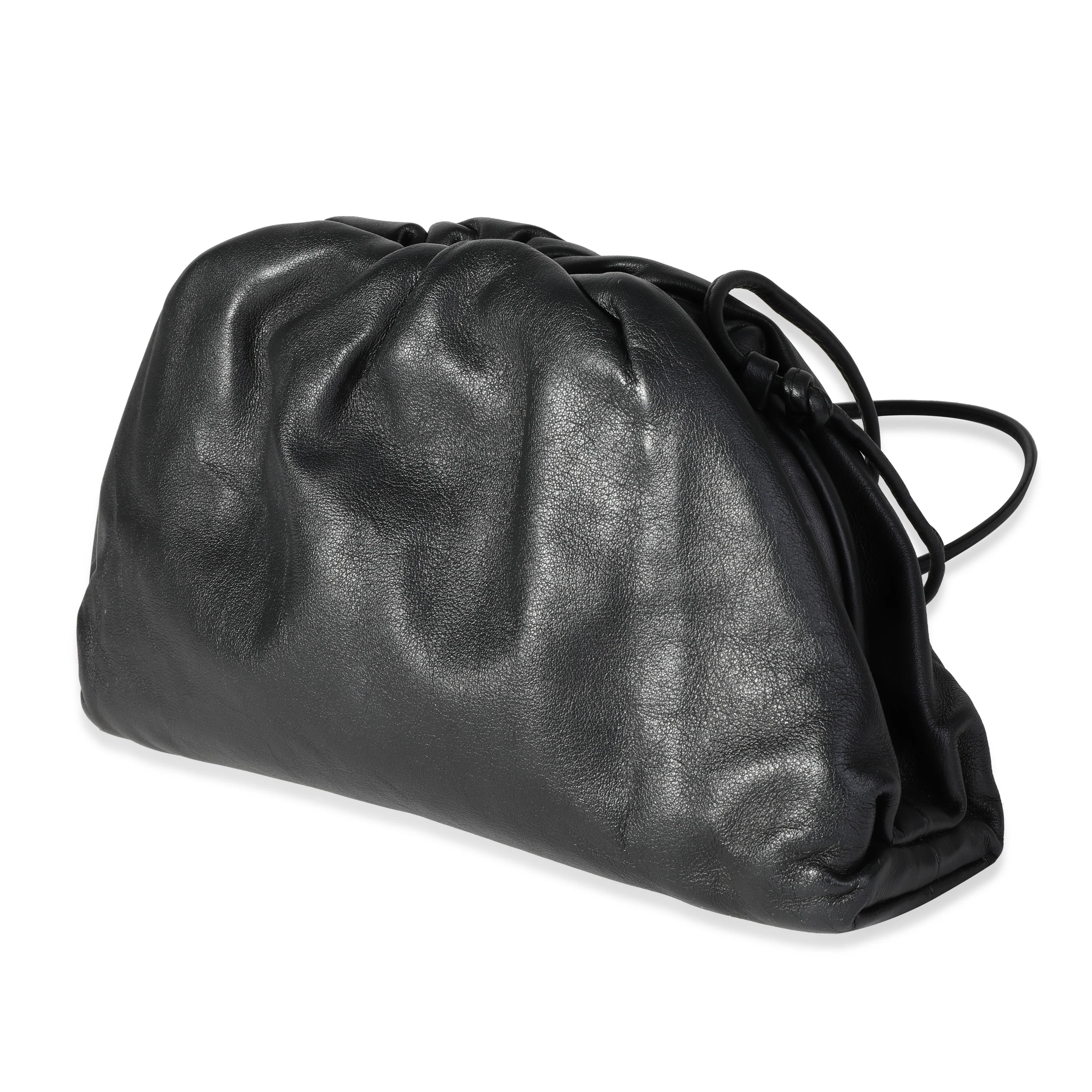 Black Calfskin Mini Pouch Bag - Image 2