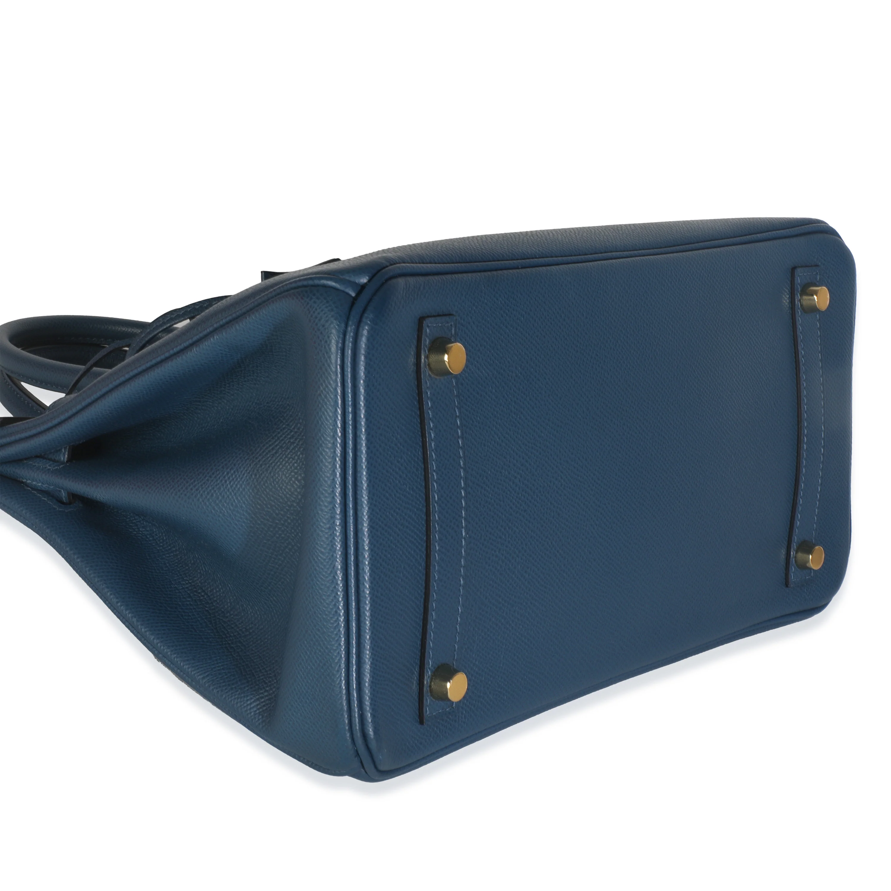 Deep Blue Epsom Birkin 30 GHW - Image 6