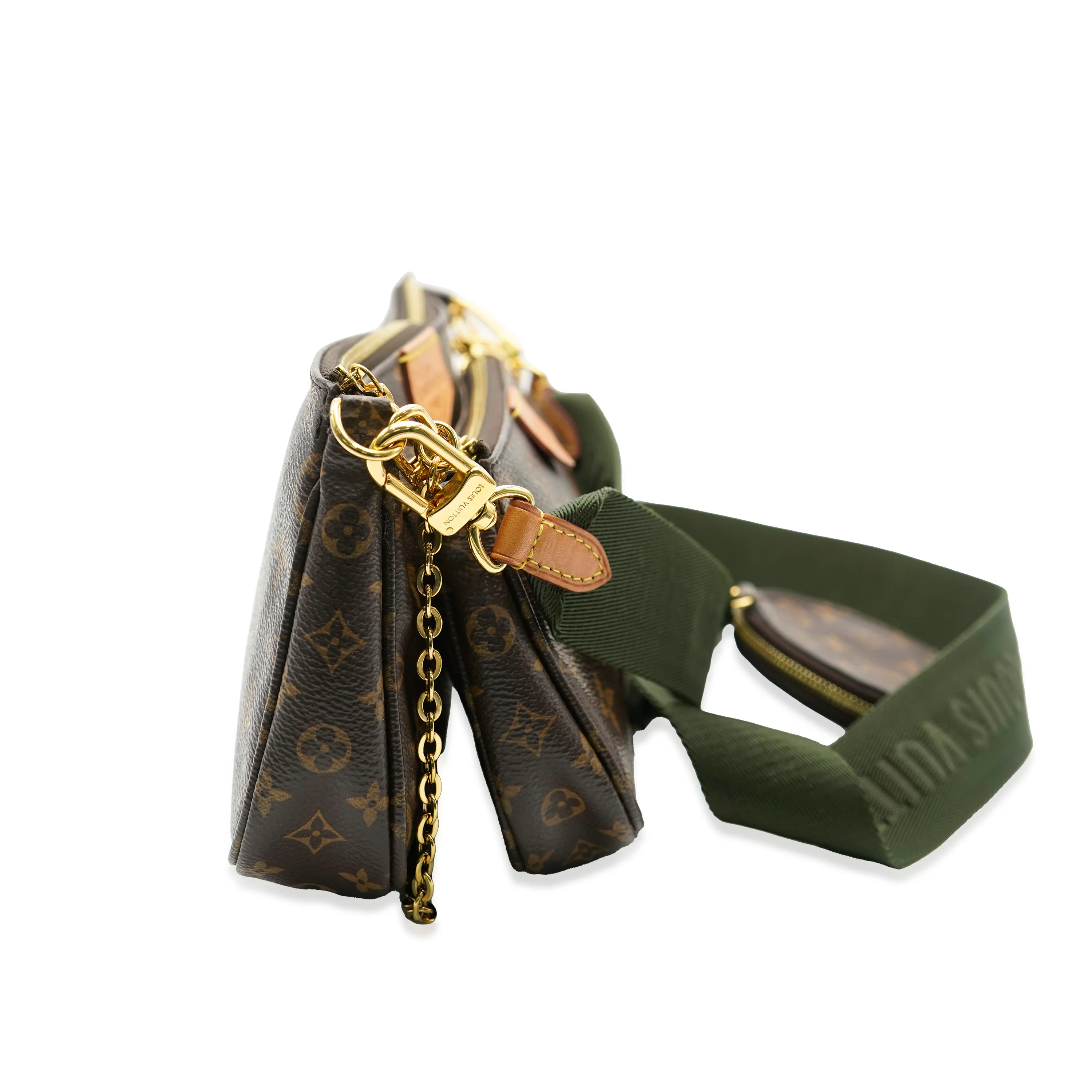 Khaki Monogram Multi Pochette Accessories - Image 2
