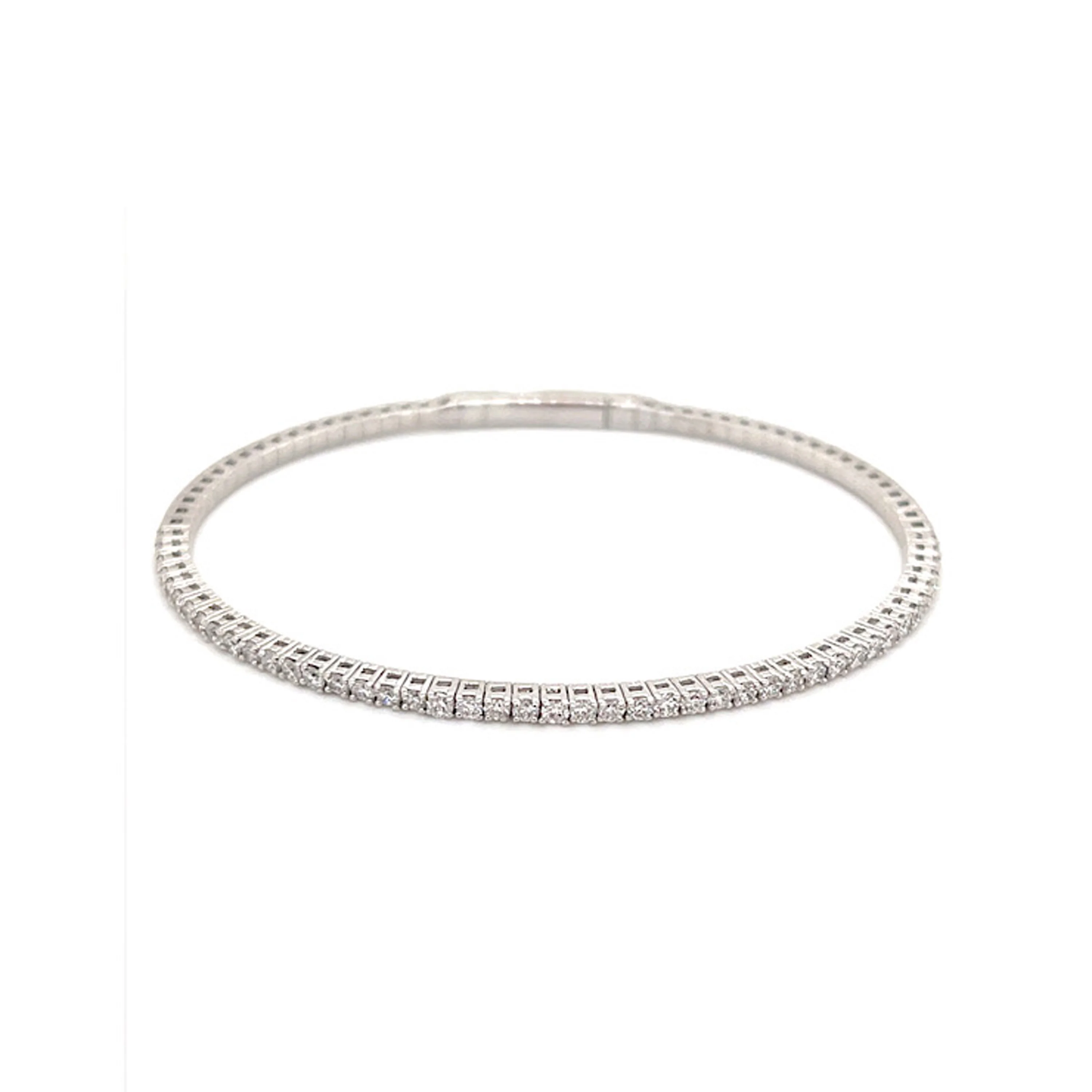 Bracelet in 14k White Gold 1.33 CTW