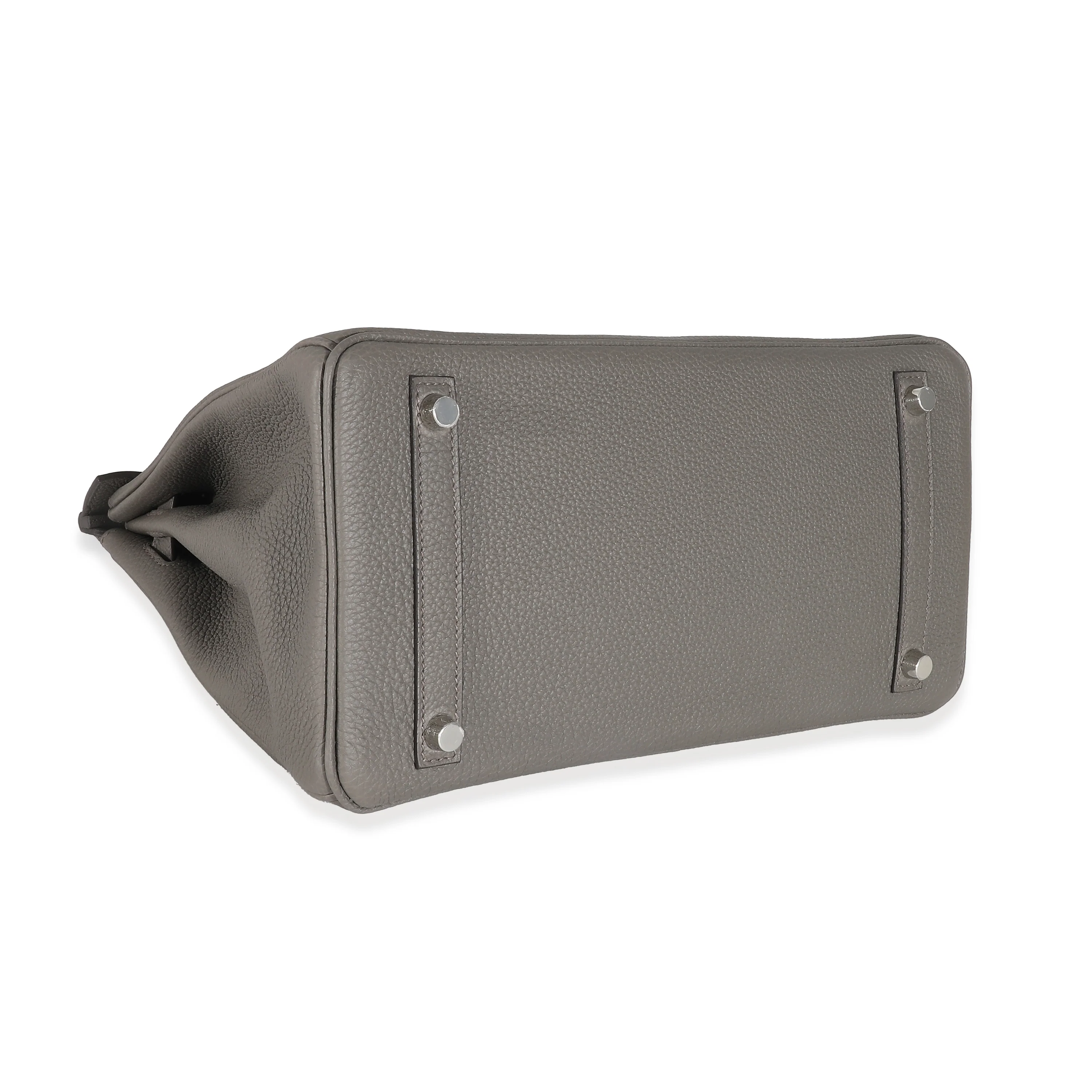 Hermès Gris Etain Togo Birkin 30 PHW - Image 6