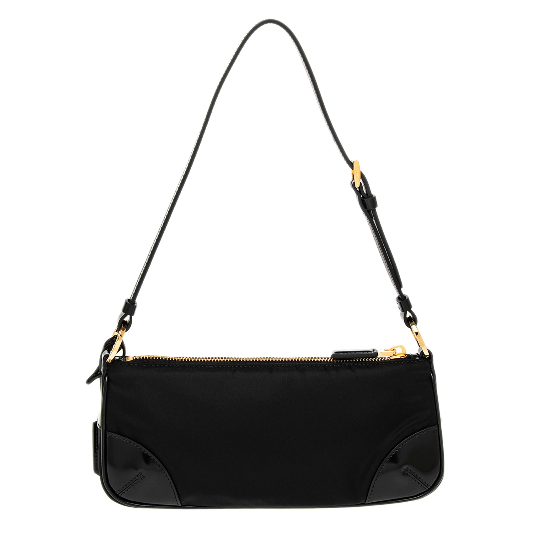 Re-Nylon Brushed Leather Re-Edition 2002 Shoulder Bag - Image 3