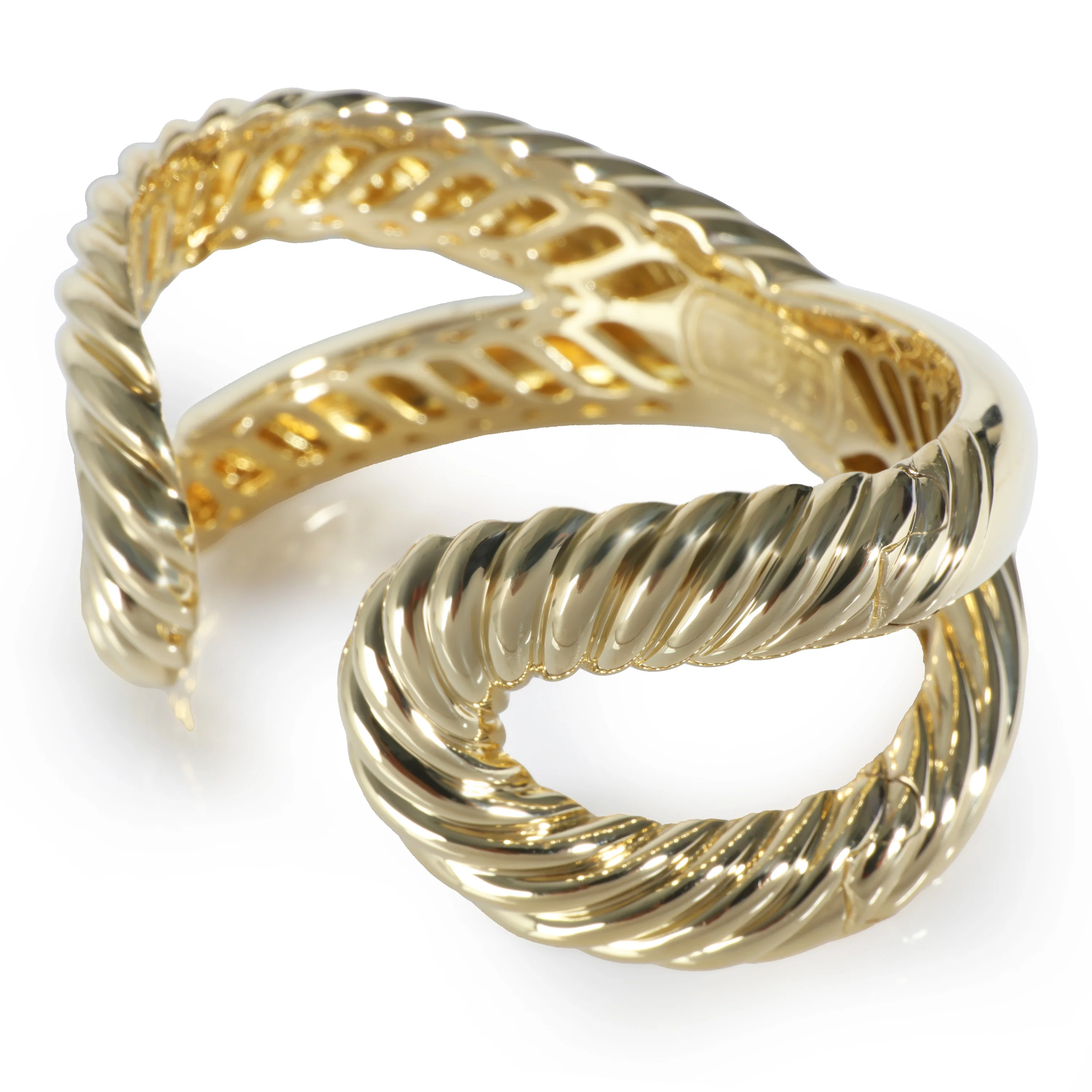 Crossover Bracelet in 18k Yellow Gold - Image 2