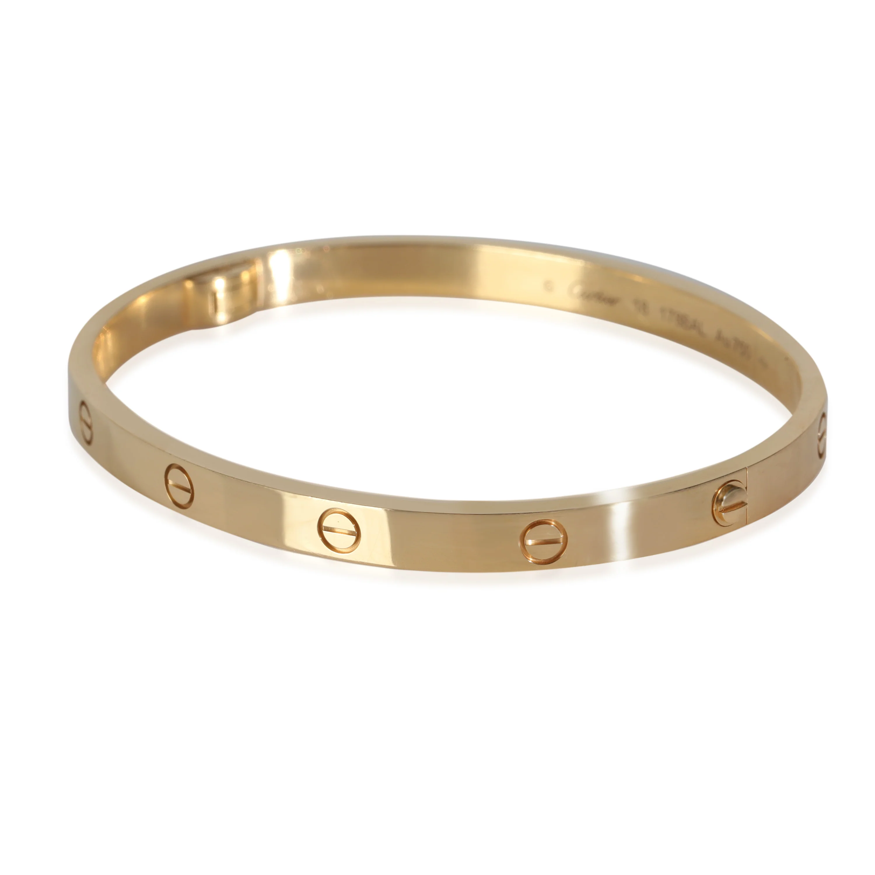 Love Bracelet, Medium Width (Yellow Gold) - Image 2