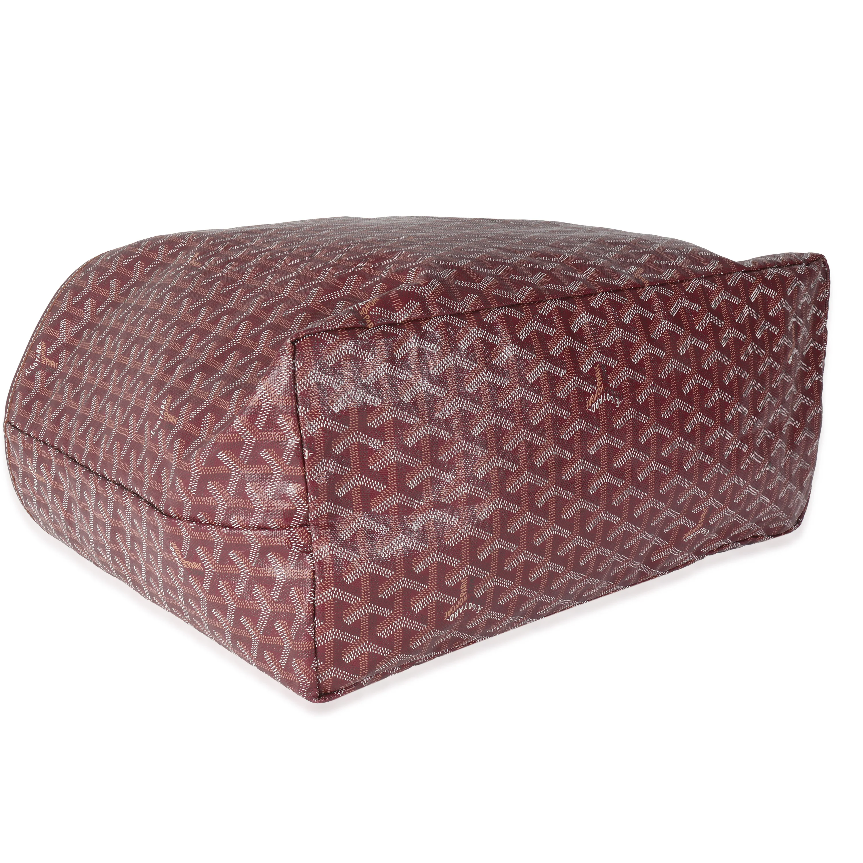 Burgundy Goyardine Canvas Saint Louis GM - Image 7
