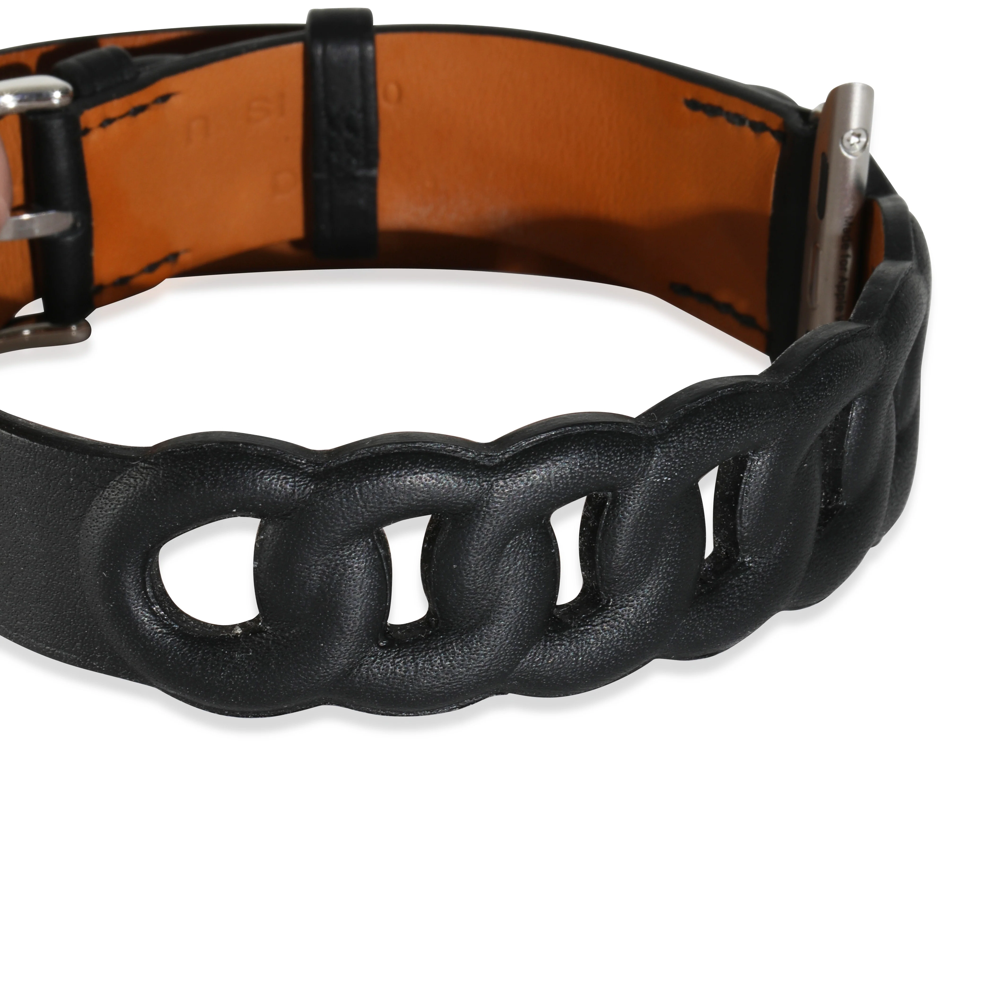 Stainless Steel Apple Gourmette Double Tour Watch Strap - Image 2