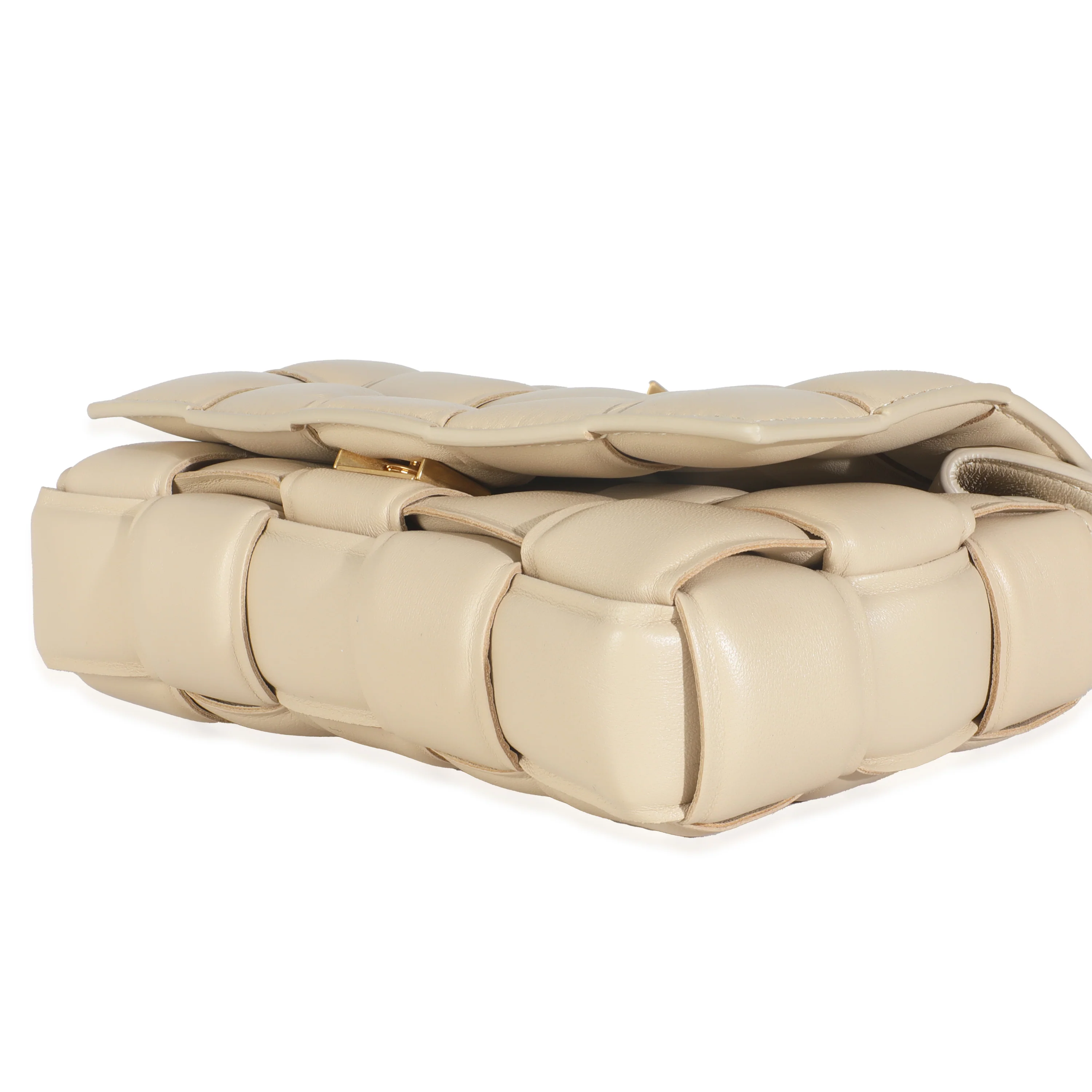 Beige Padded Nappa Mini Cassette - Image 7