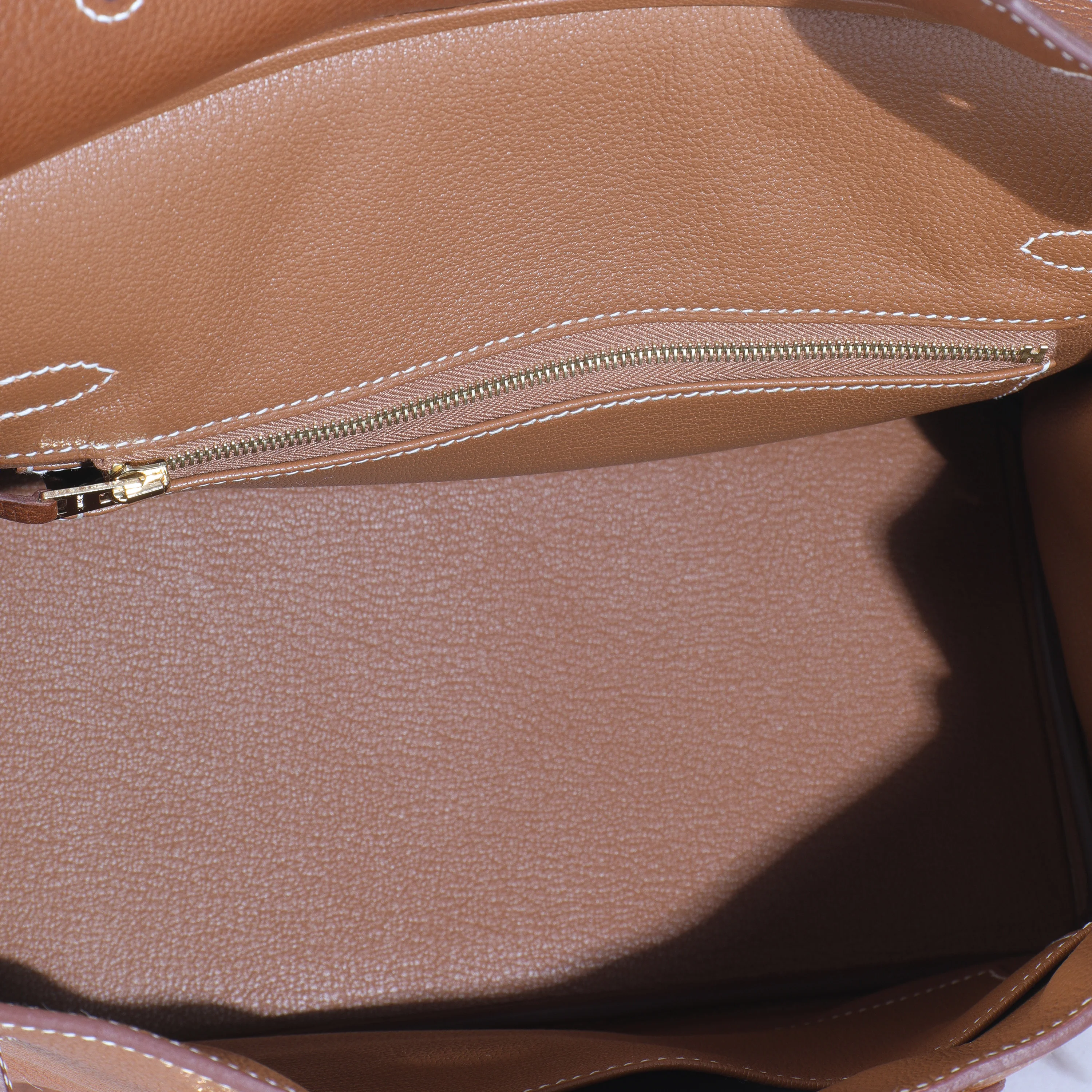 Fauve Barenia Faubourg Birkin 25 GHW - Image 9
