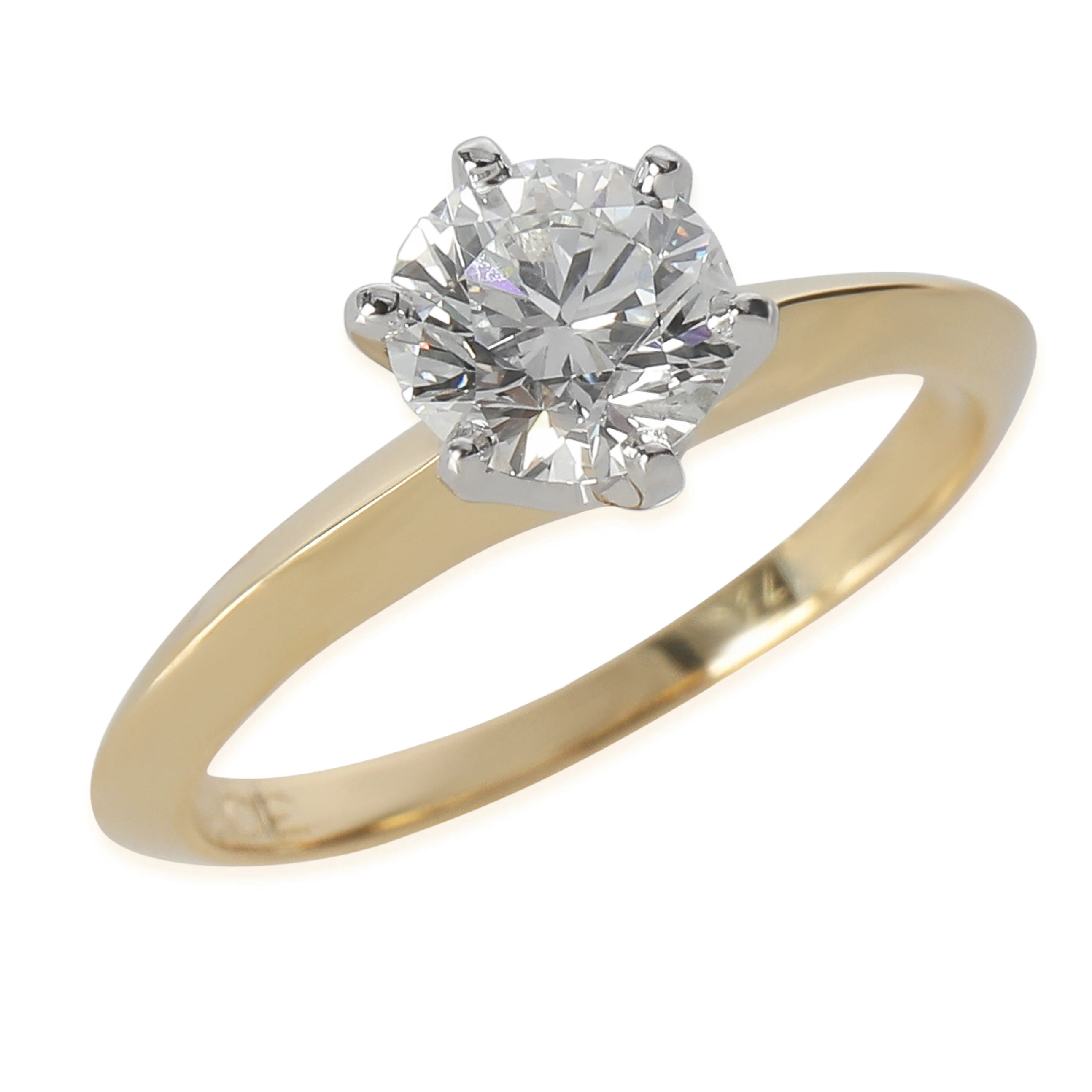 0.84 ct Round Brilliant Diamond Engagement Ring - Image 6