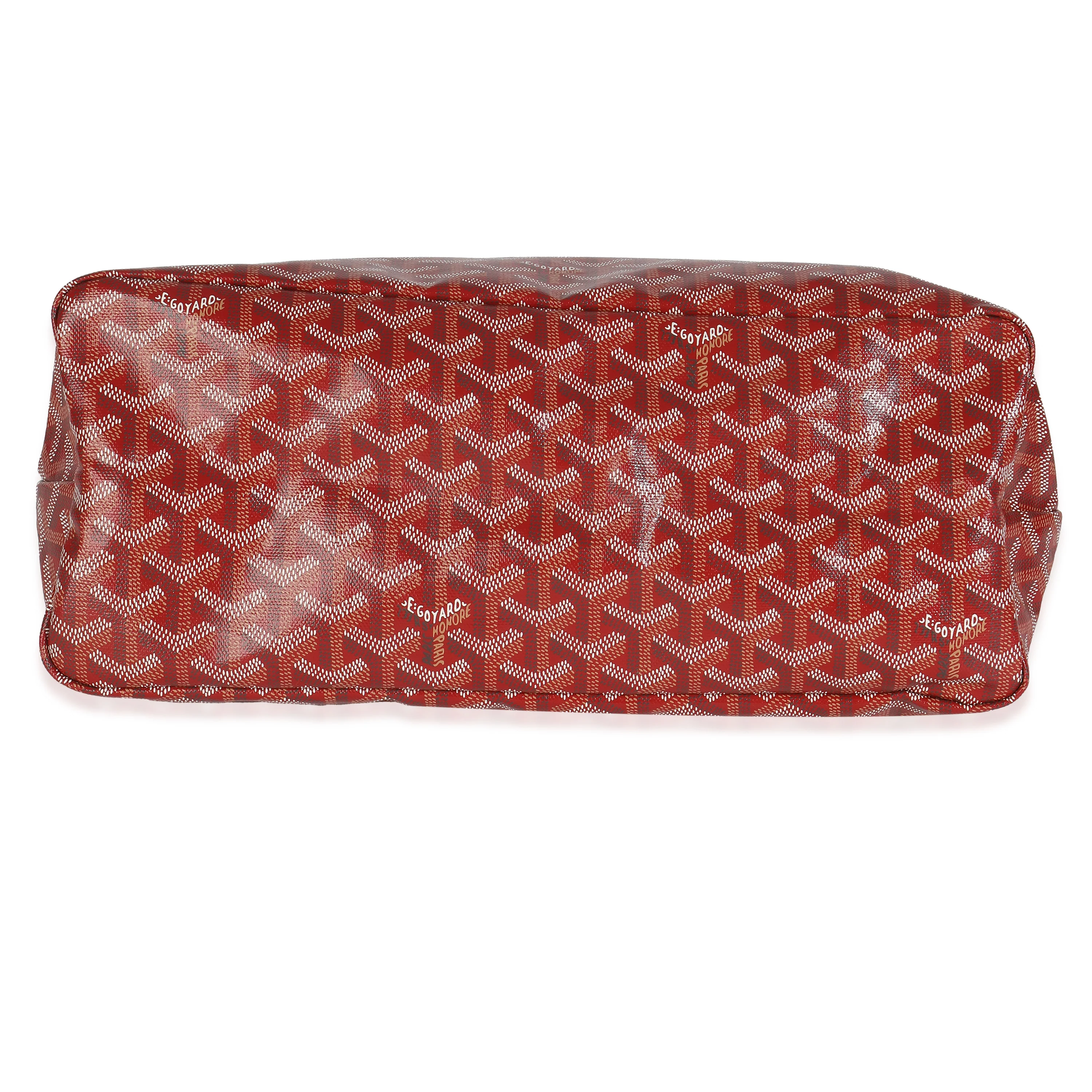 Red Goyardine Canvas Boheme PM - Image 5