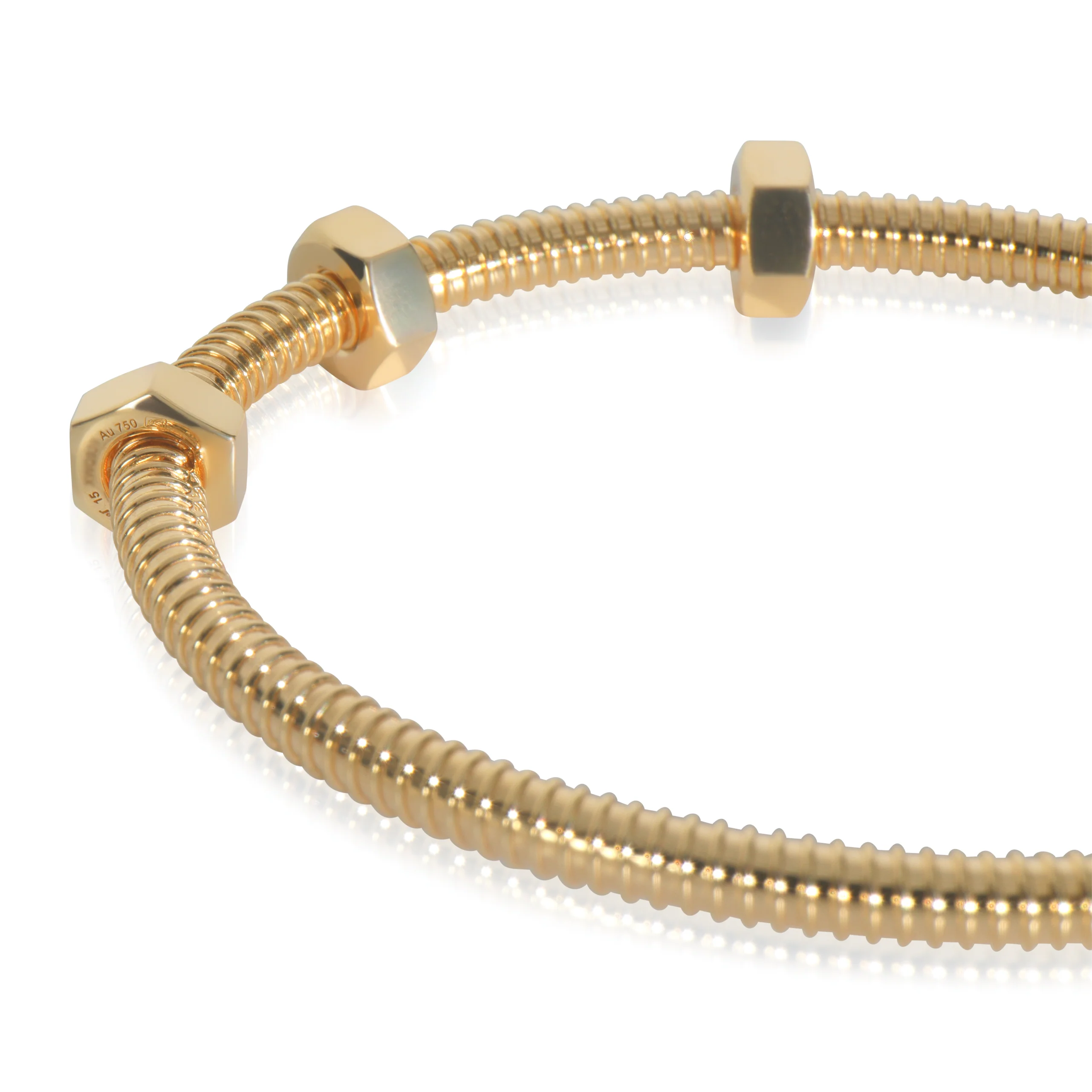 Yellow Gold  Ecrou Bracelet - Image 7