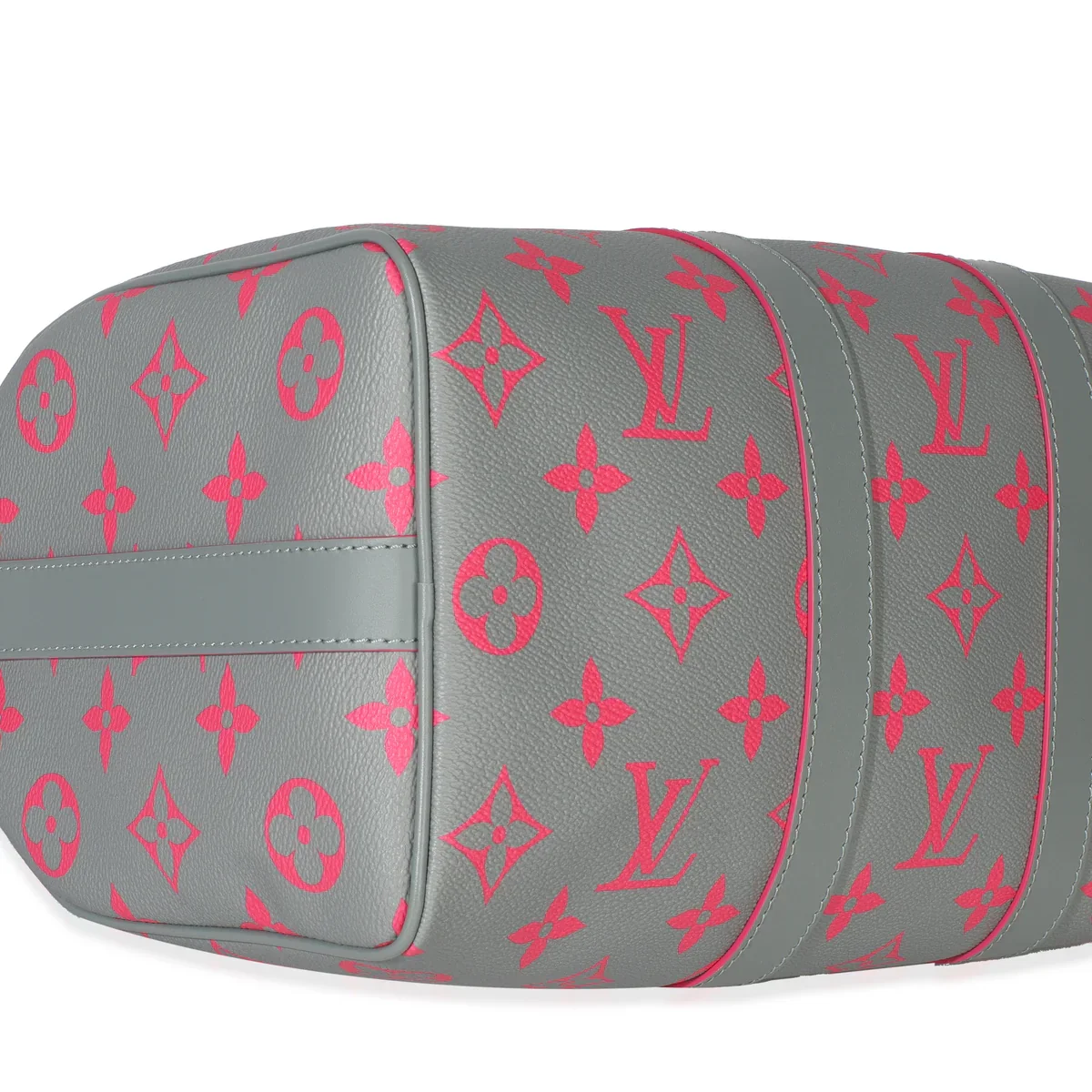 Grey Pink Monogram Glow Up Keepall Bandouliere 35 - Image 6