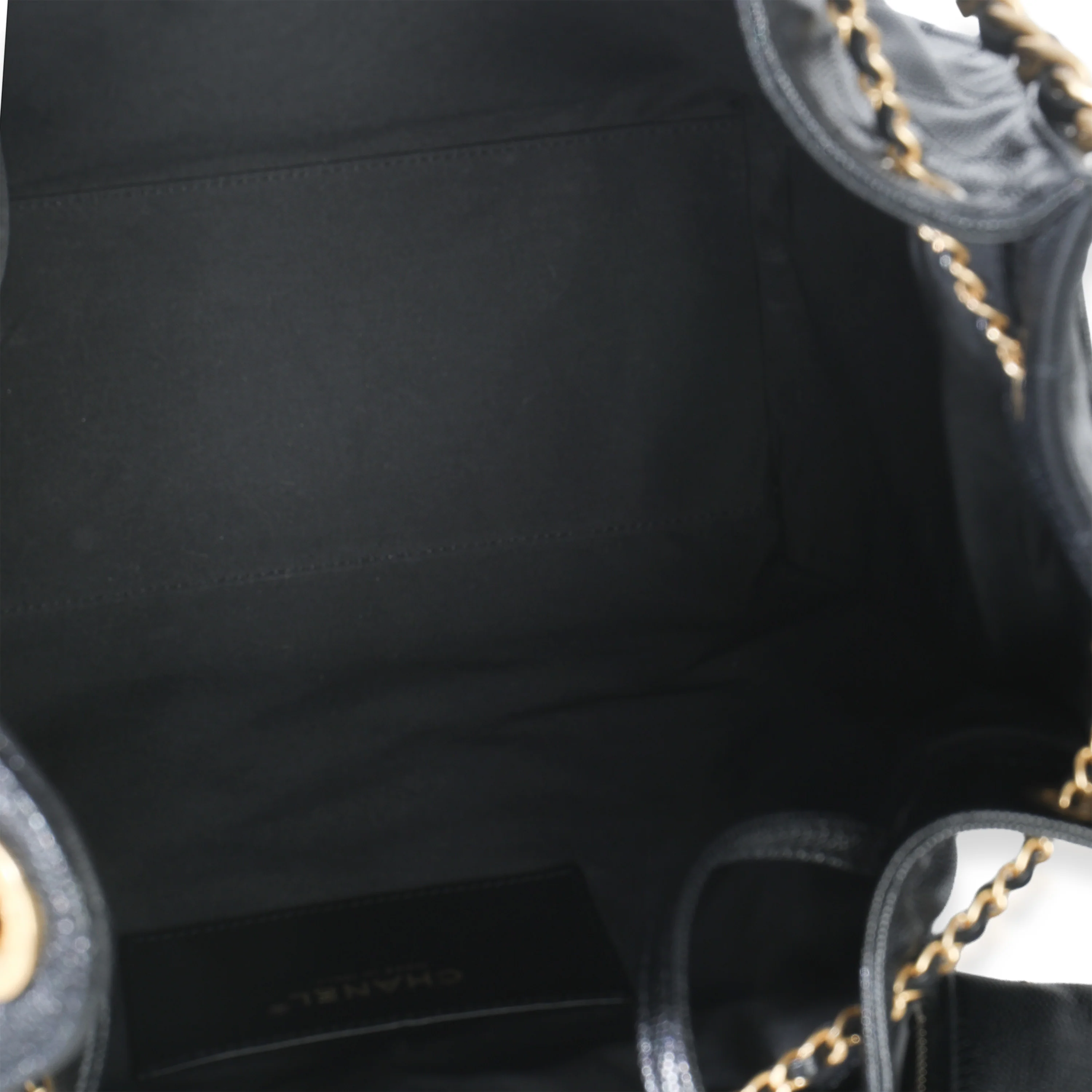 Black Quilted Caviar Medium Chanel 25 Hobo Handbag - Image 10