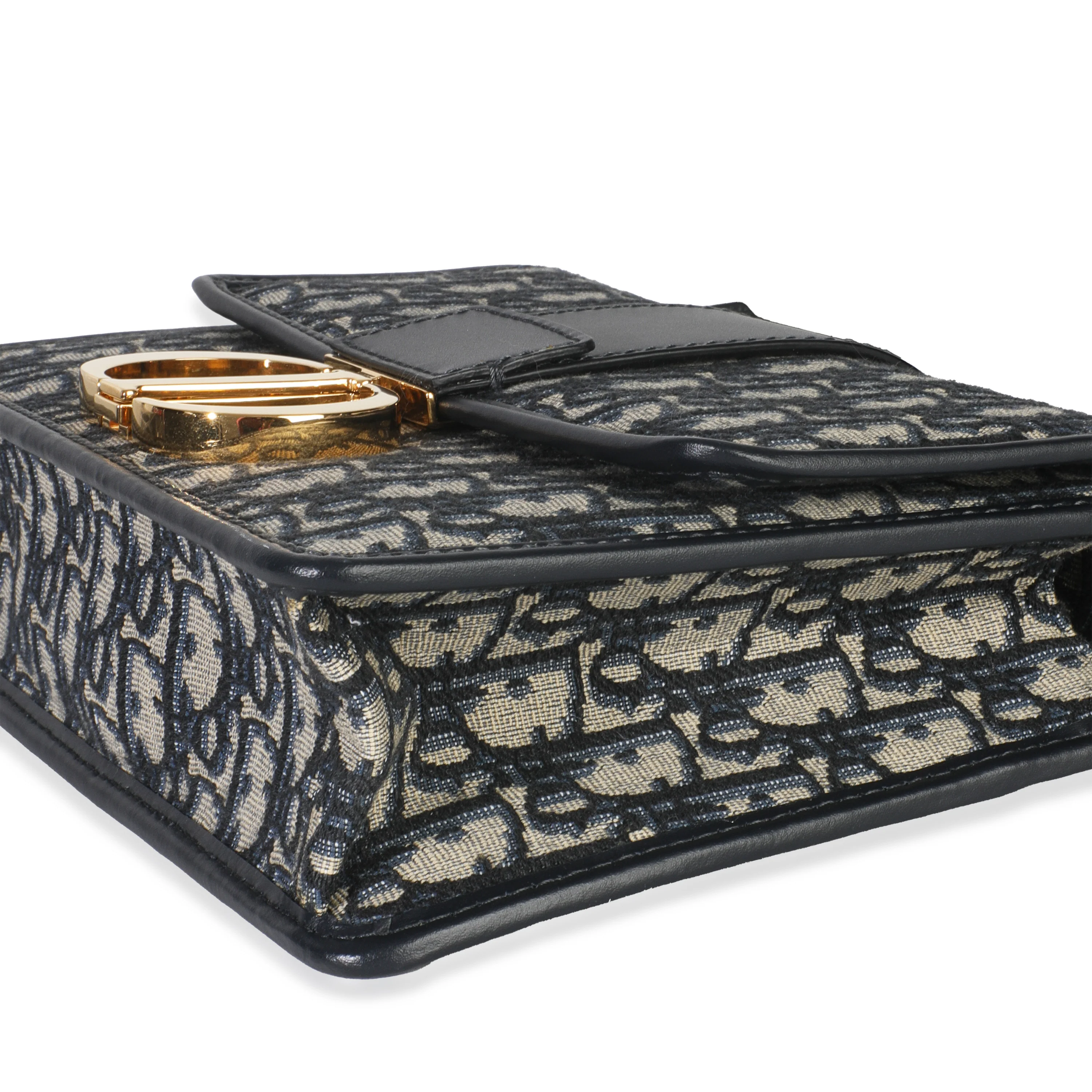 Blue Oblique Jacquard 30 Montaigne Bag - Image 6