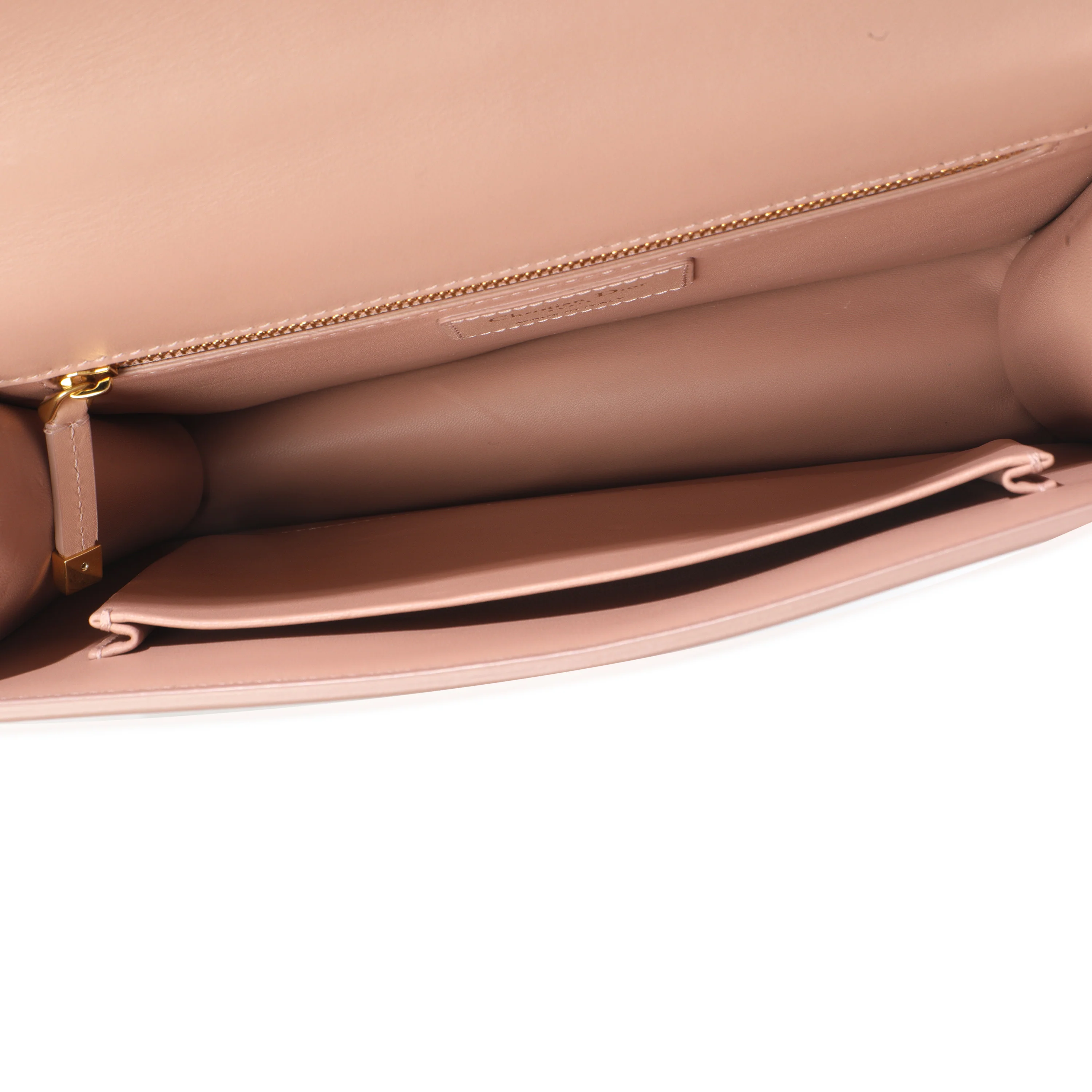 Beige Smooth Box Calfskin 30 Montaigne Flap Bag - Image 8