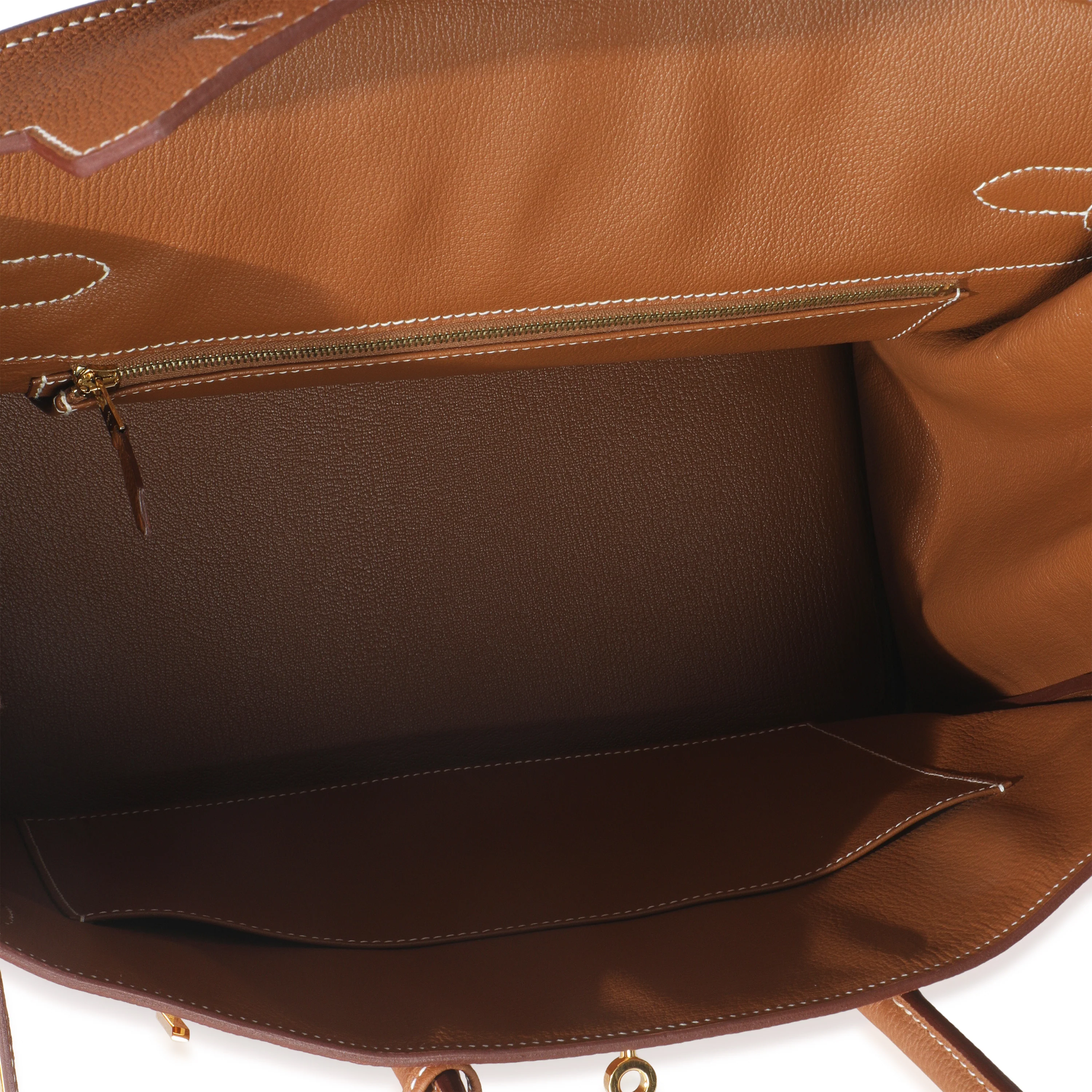 Gold Togo Birkin 35 GHW - Image 11