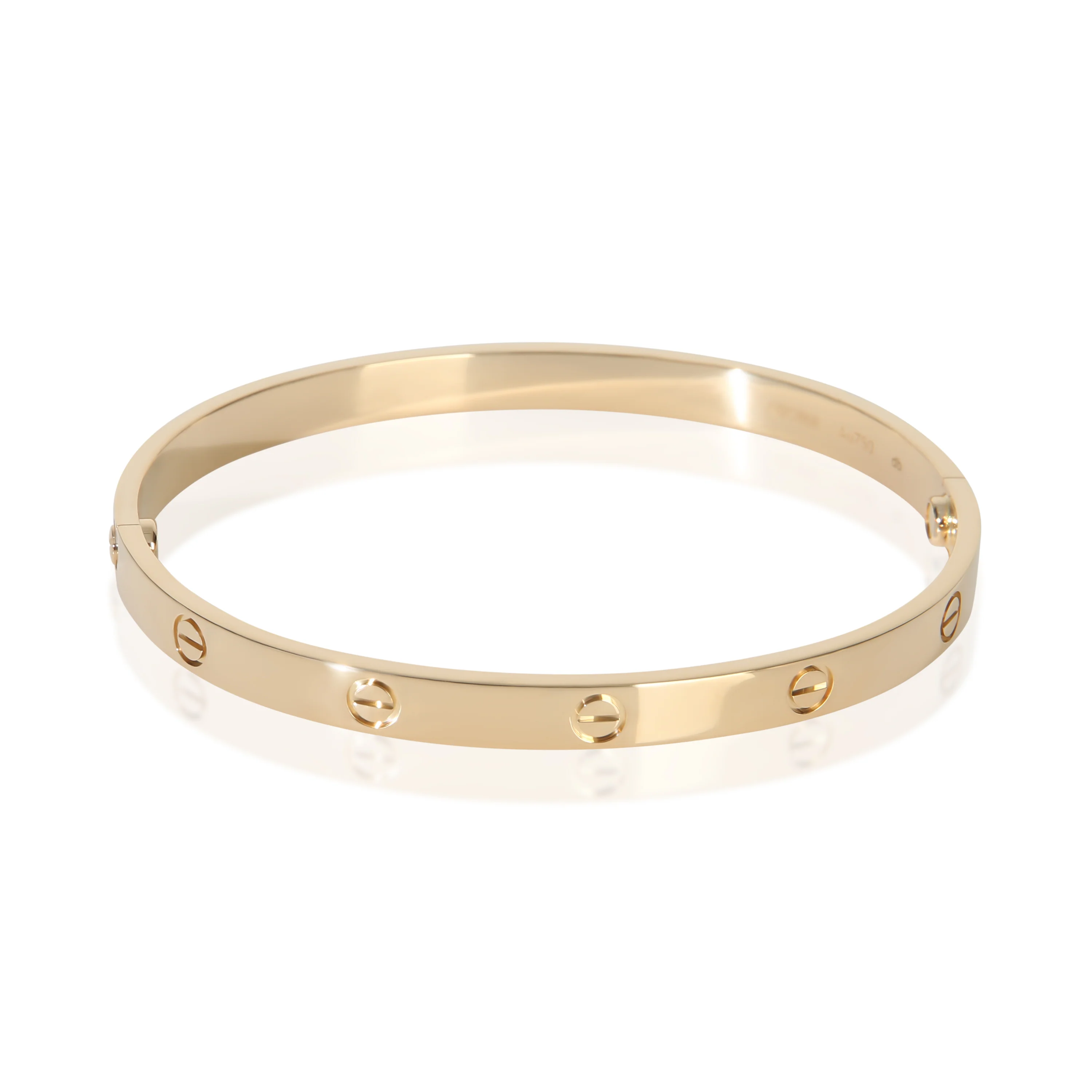 Yellow Gold Love Bracelet - Image 3