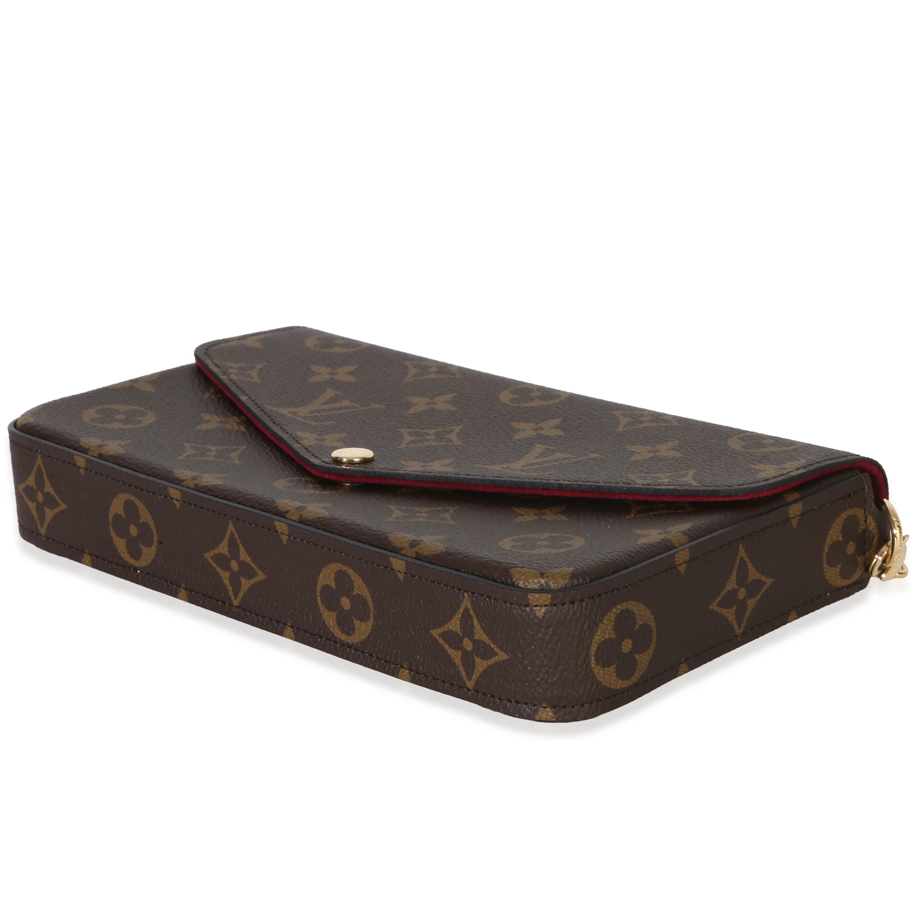 Fuschia Monogram Canvas Felicie Pochette - Image 7