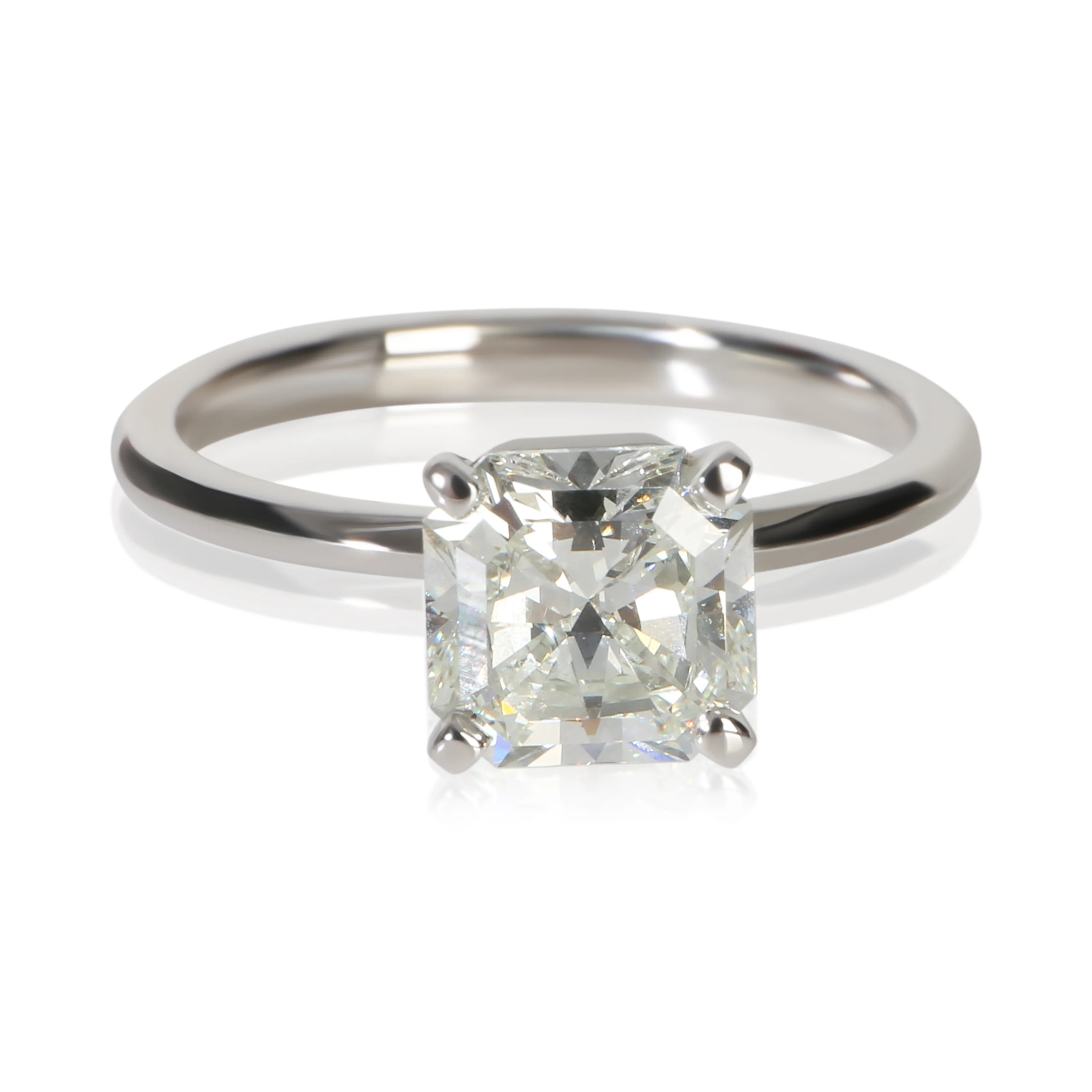 1.61 ct Square Diamond Tiffany True Engagem