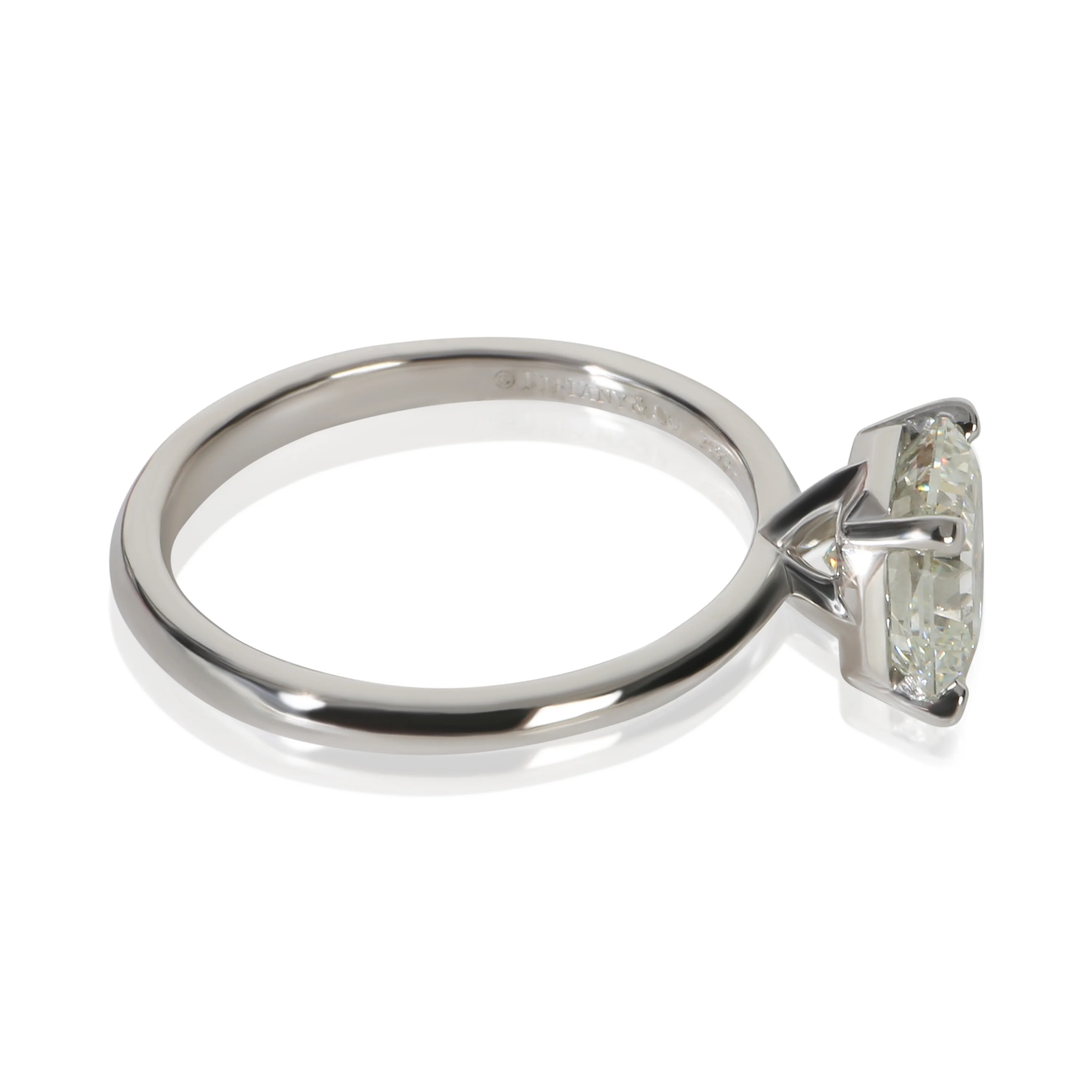 1.61 ct Square Diamond Tiffany True Engagem - Image 2
