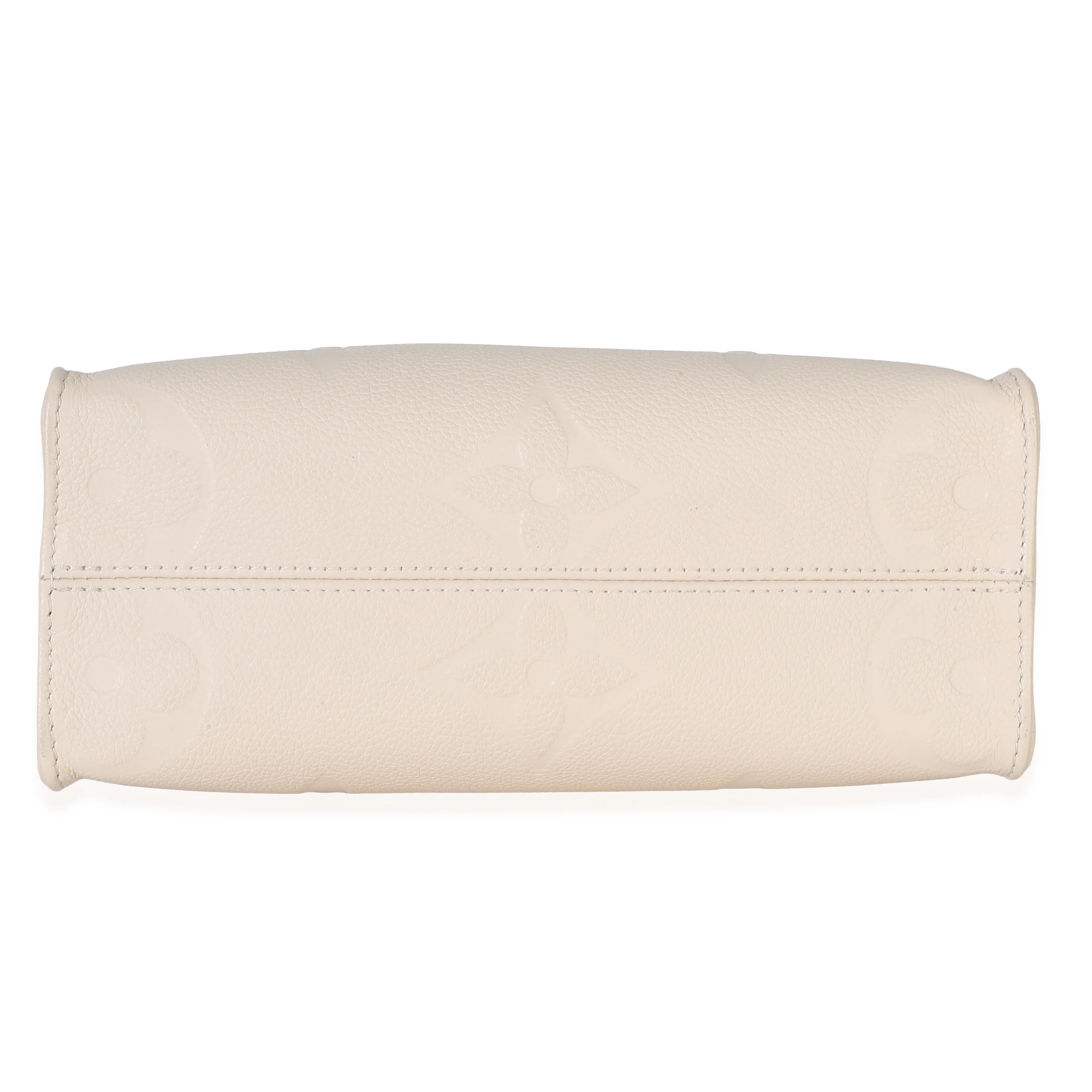 Cream Monogram Empreinte Giant Onthego PM - Image 5