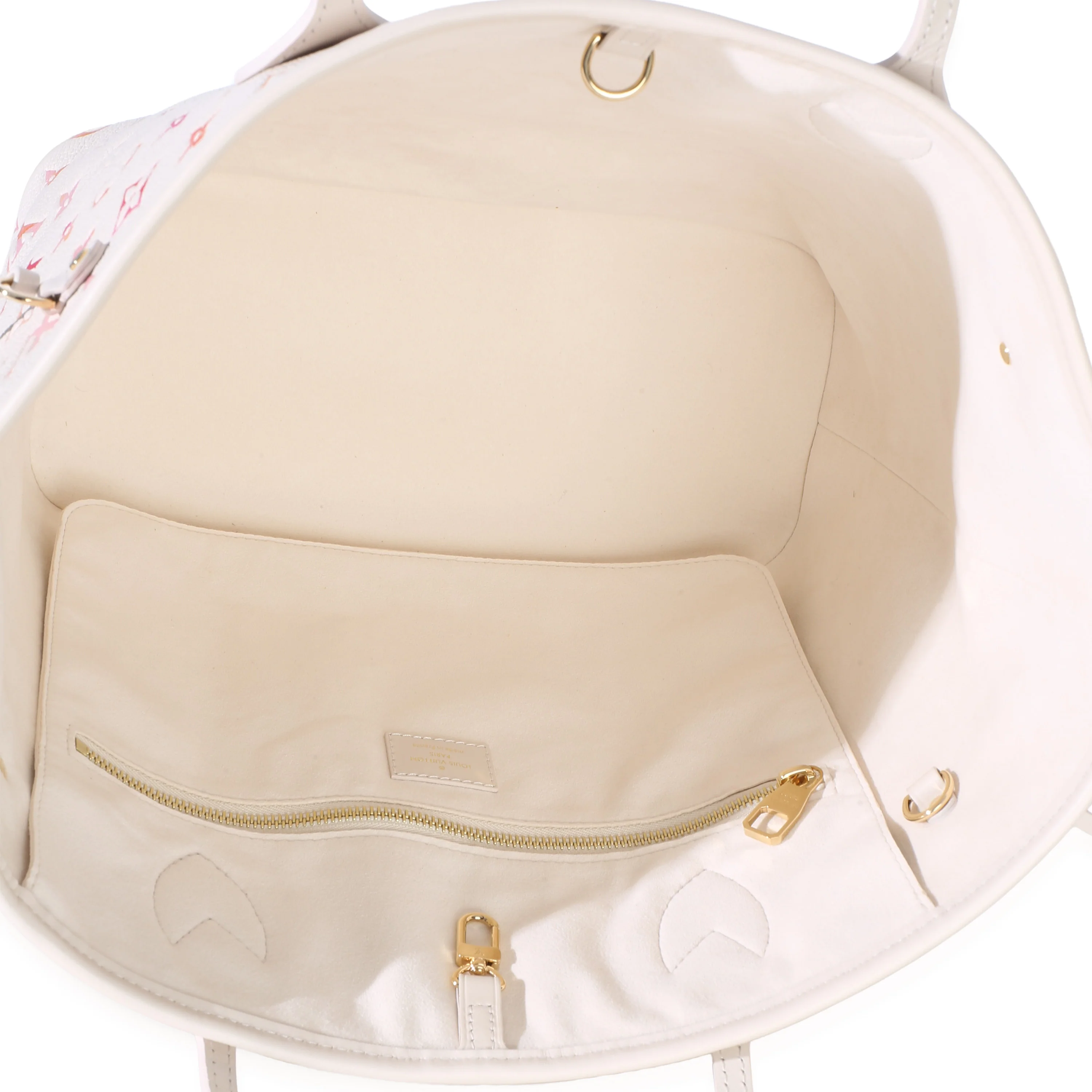 White Monogram Empreinte Sunrise Aquarelle Neverfull MM - Image 8