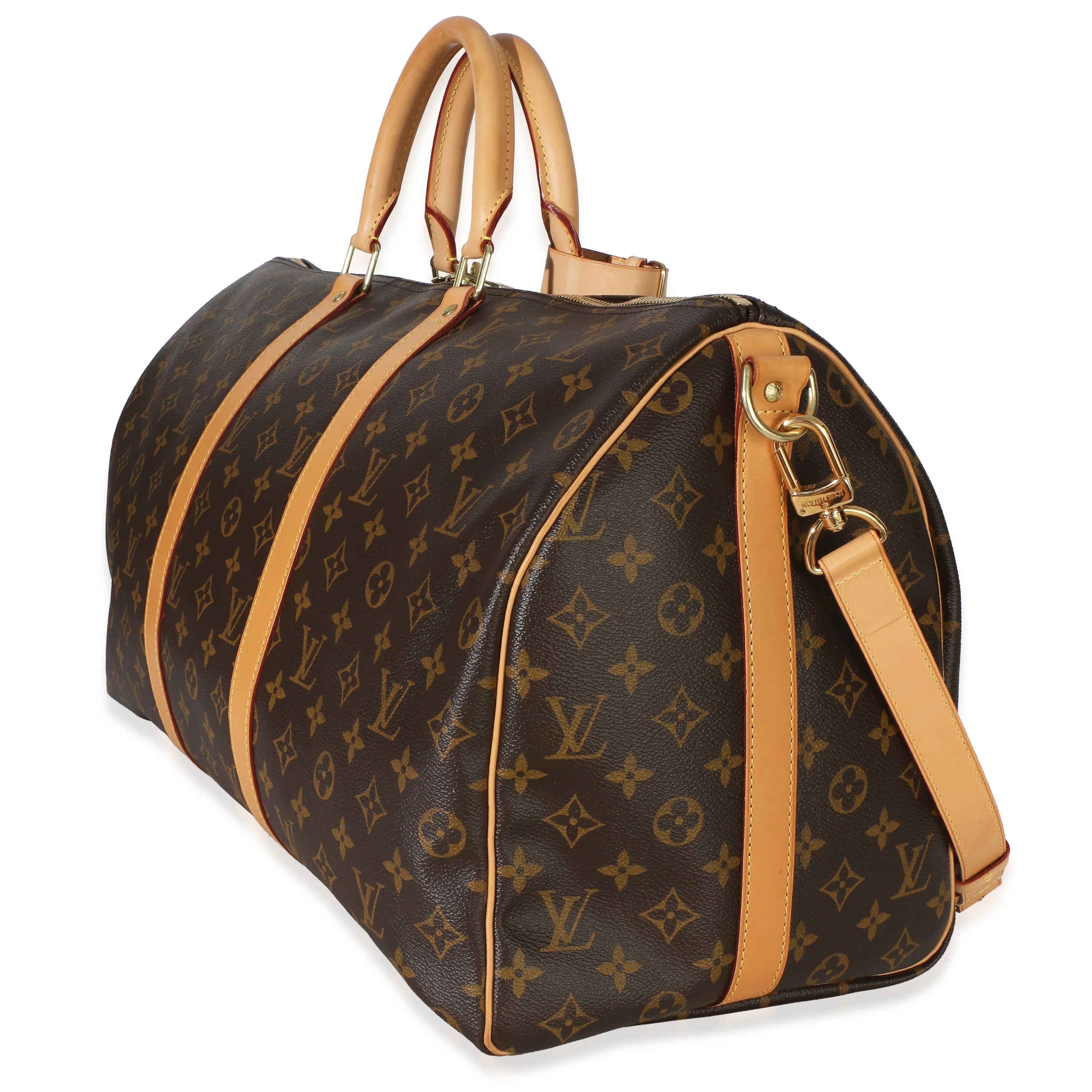 Monogram Canvas Keepall Bandouliere 50 - Image 2