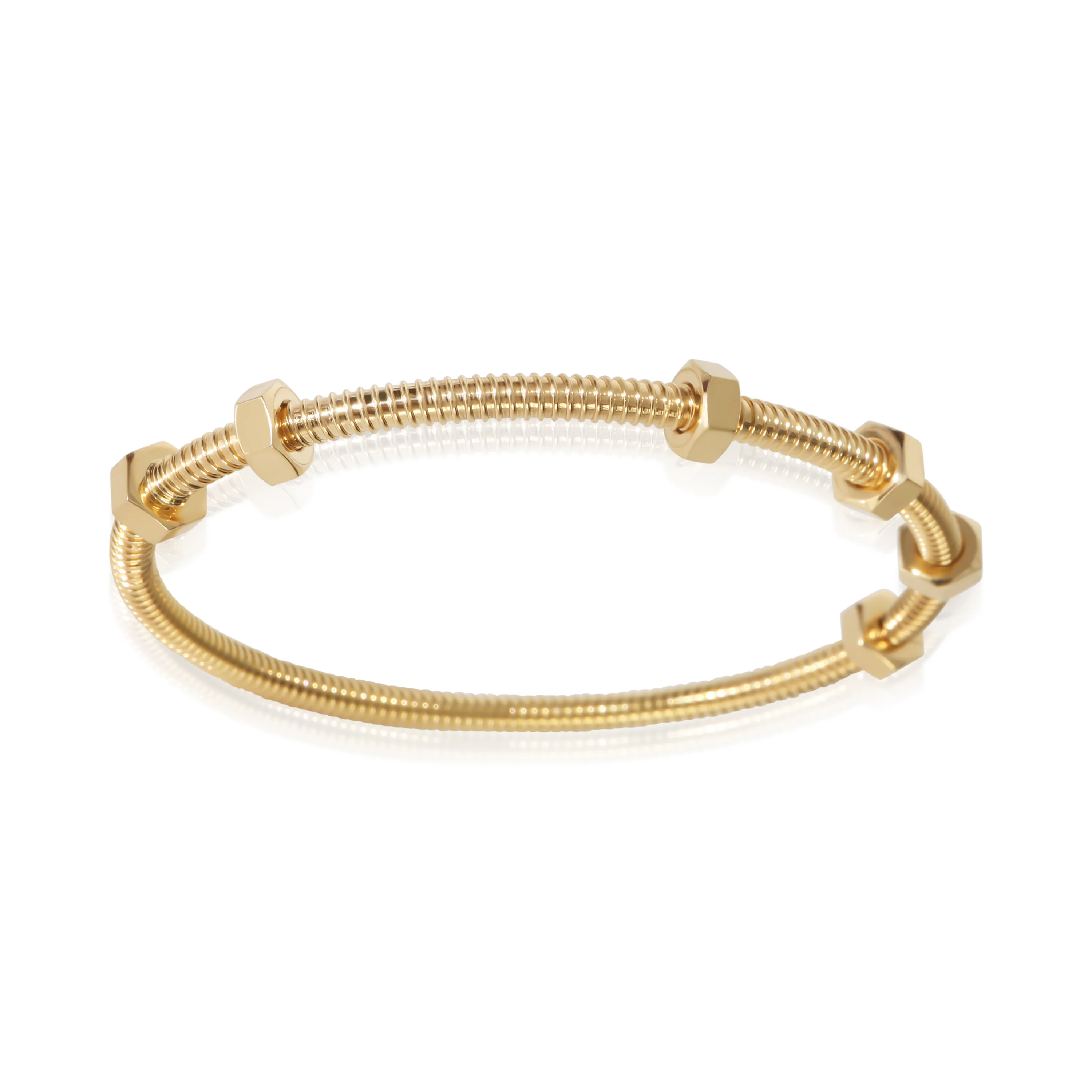 Yellow Gold Ecrou Bracelet - Image 5
