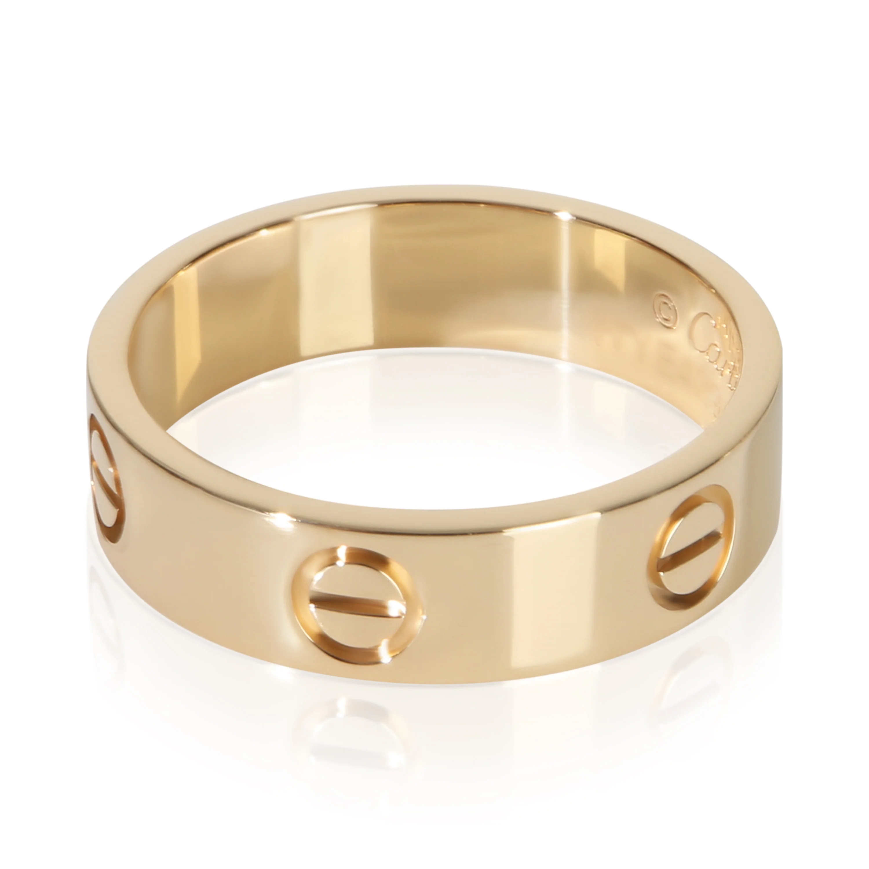 Yellow Gold  Love Ring - Image 2